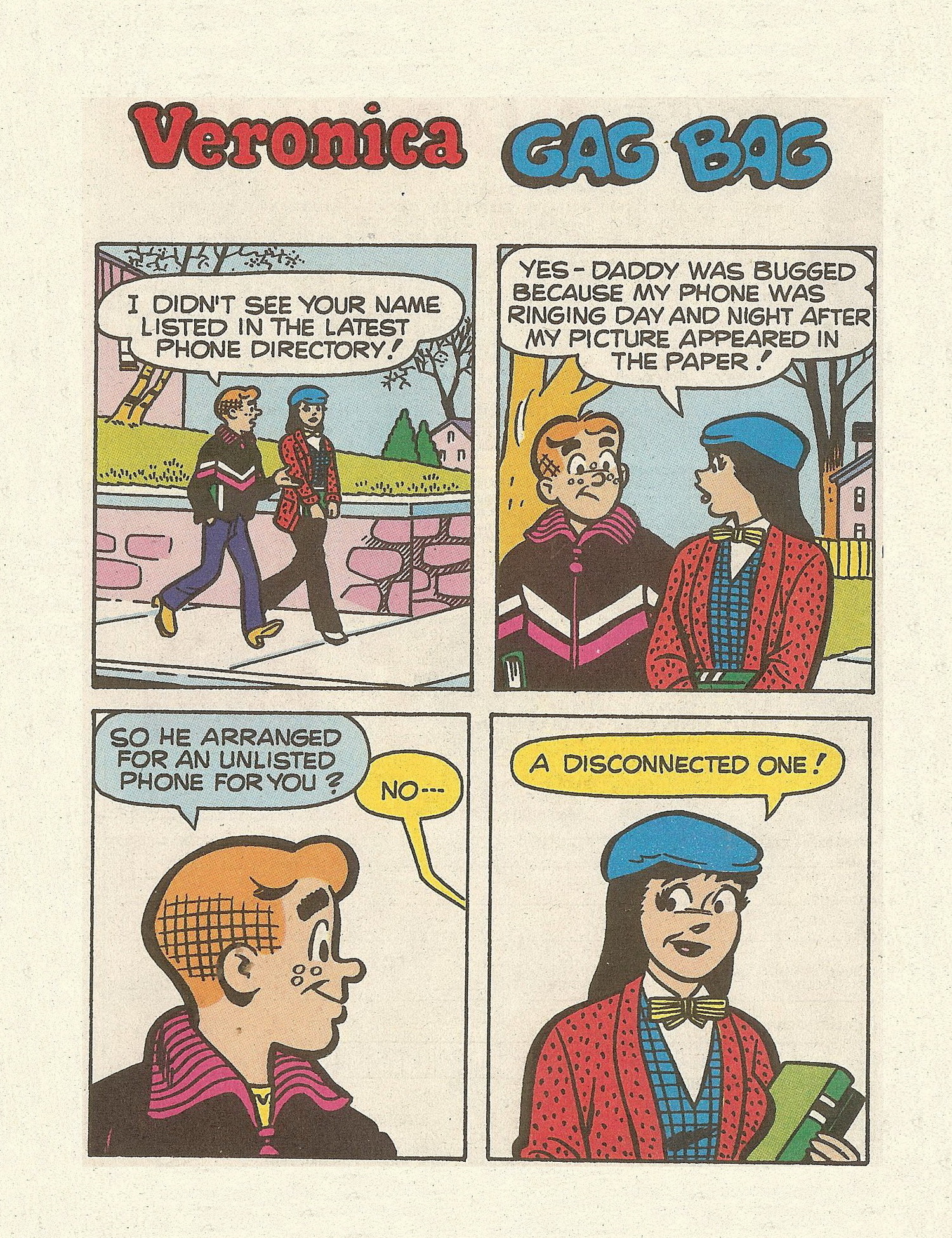 Read online Betty and Veronica Digest Magazine comic -  Issue #72 - 92