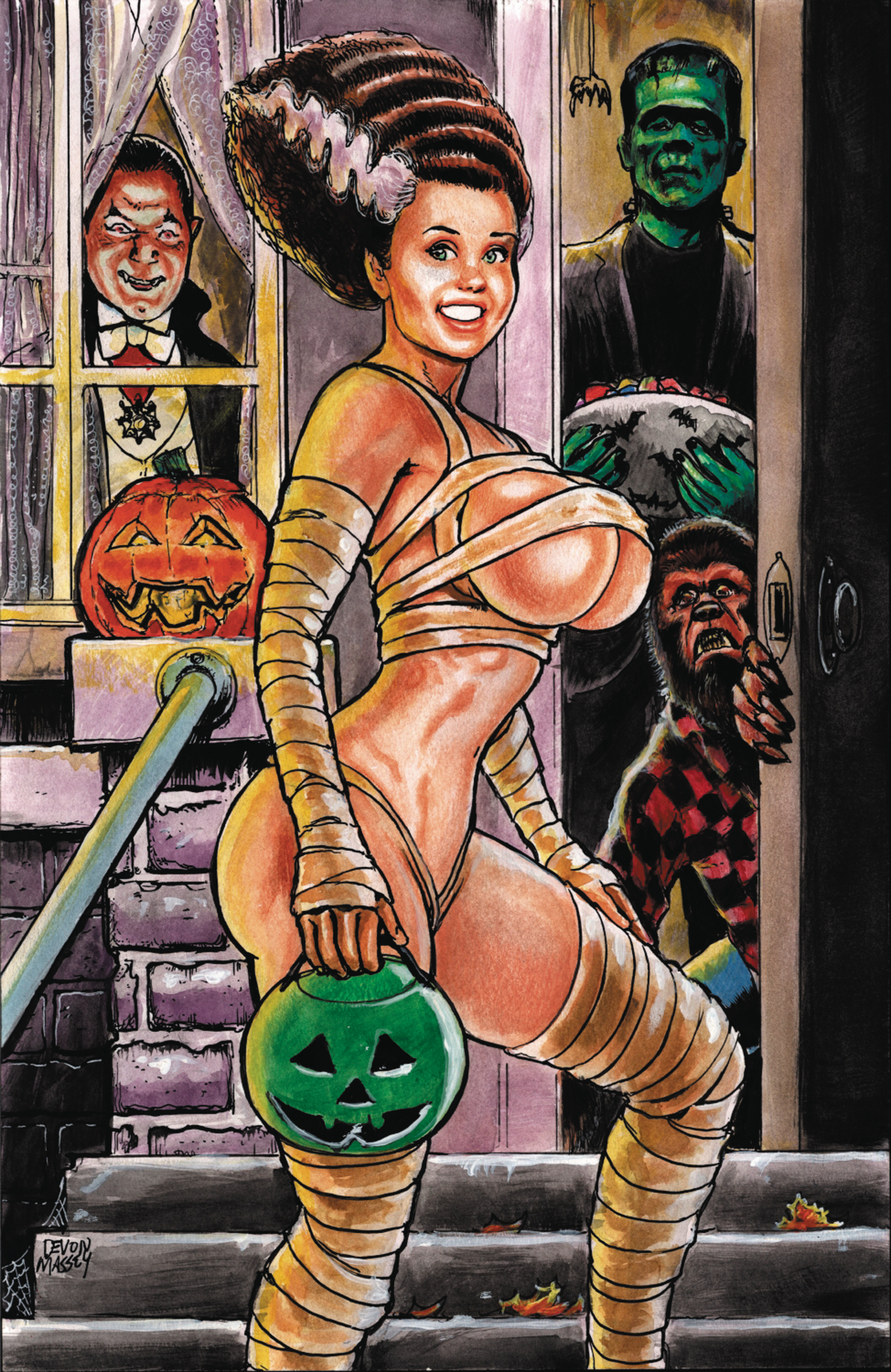 Read online Cavewoman: Monster Dreams comic -  Issue # Full - 4