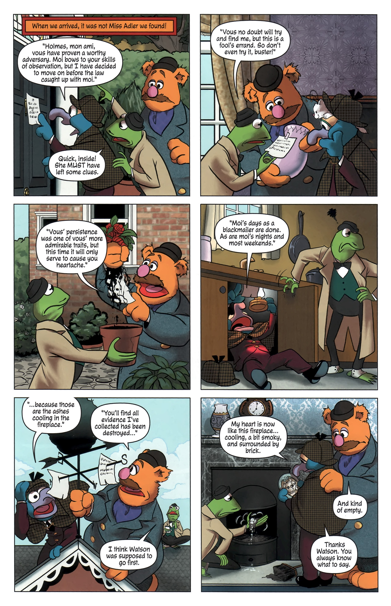 Read online Muppet Sherlock Holmes comic -  Issue #2 - 22