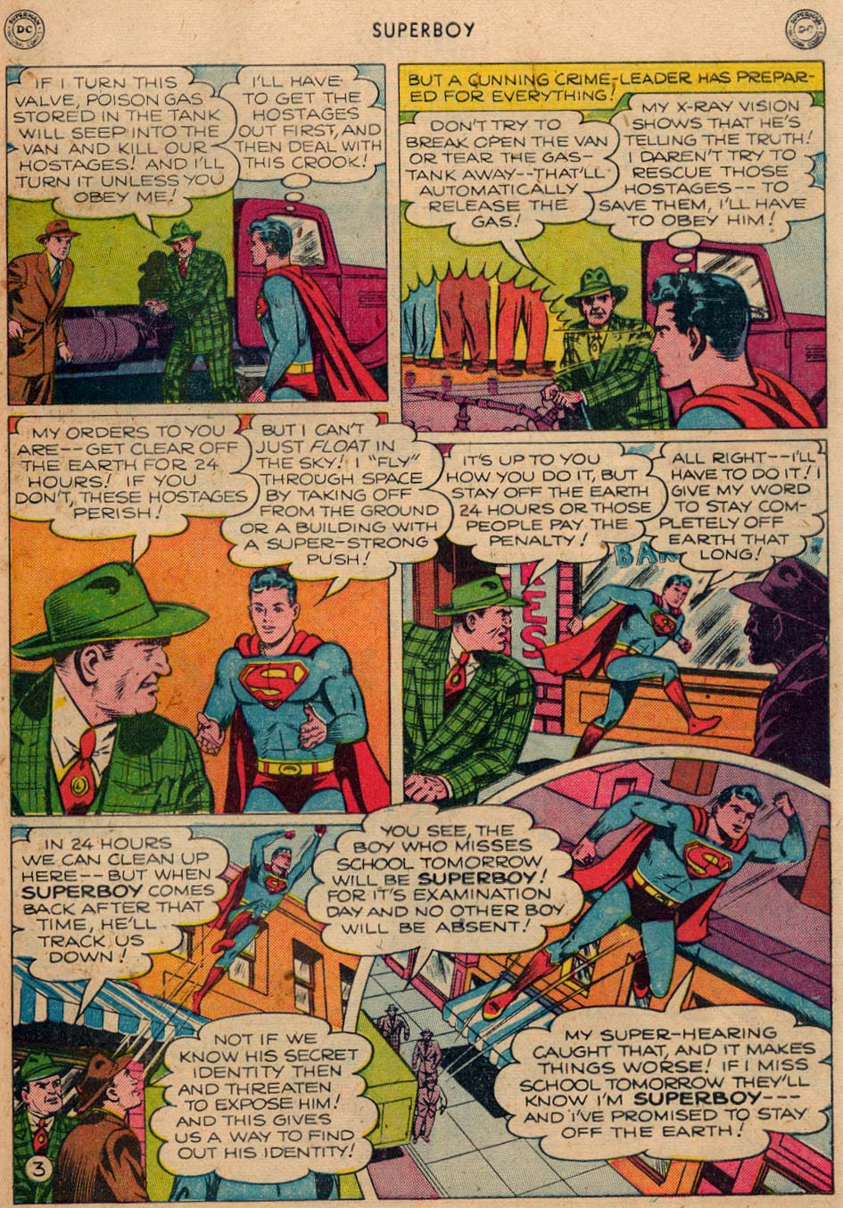 Read online Superboy (1949) comic -  Issue #8 - 34