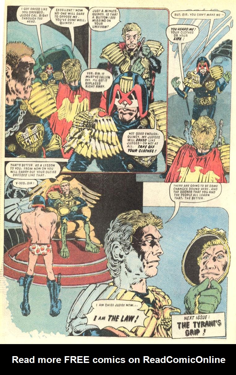 Read online Judge Dredd (1983) comic -  Issue #9 - 31