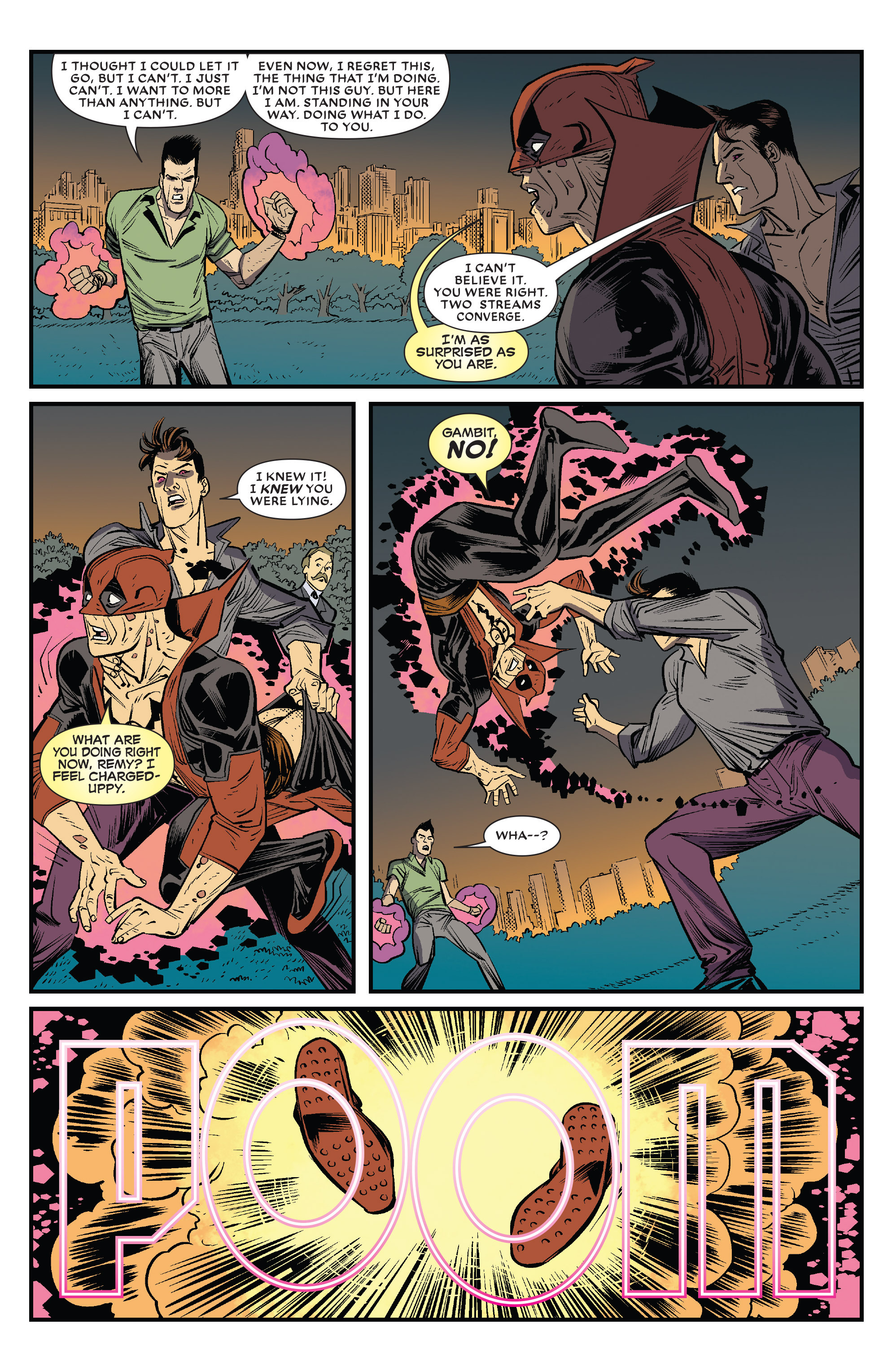 Read online Deadpool V Gambit comic -  Issue #5 - 14