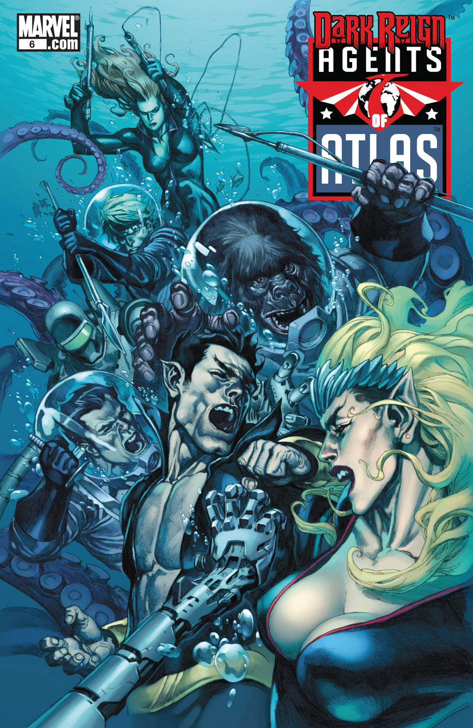 Read online Agents Of Atlas (2009) comic -  Issue #6 - 1