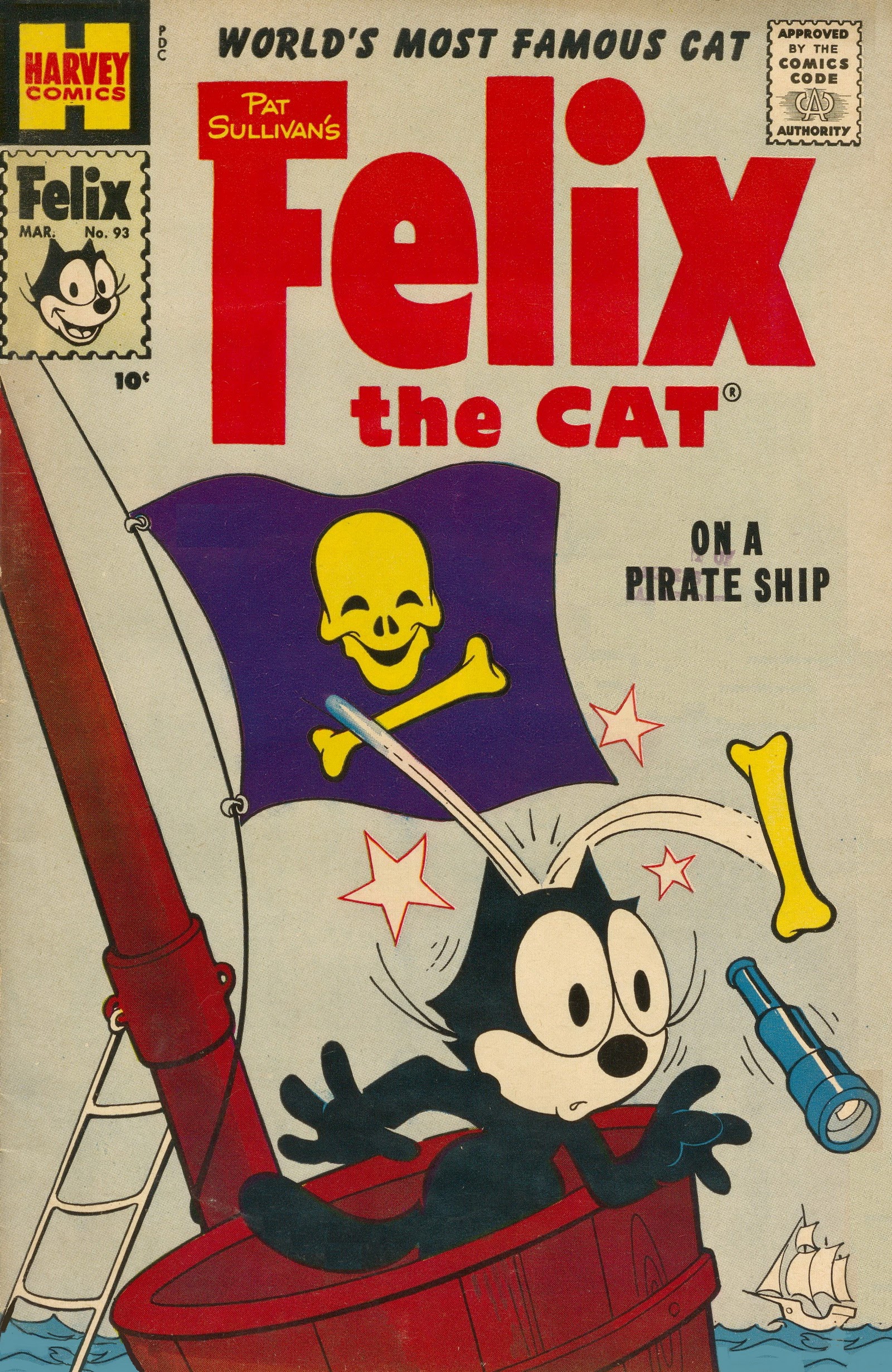 Read online Felix the Cat (1955) comic -  Issue #93 - 1