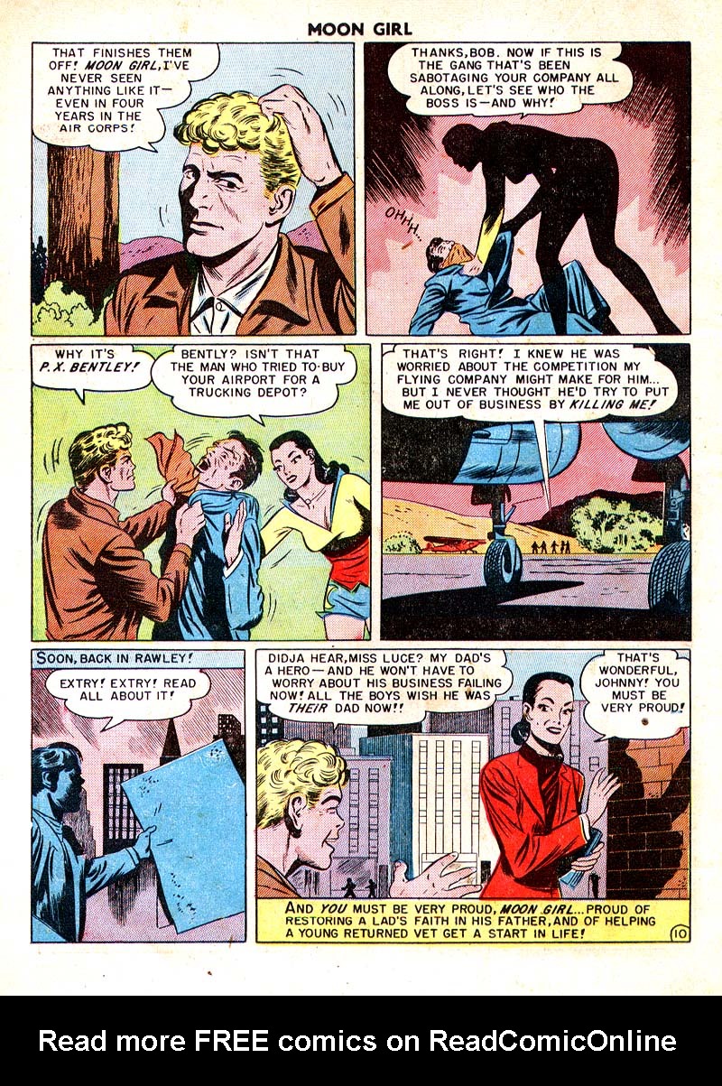 Read online Moon Girl (1947) comic -  Issue #3 - 24