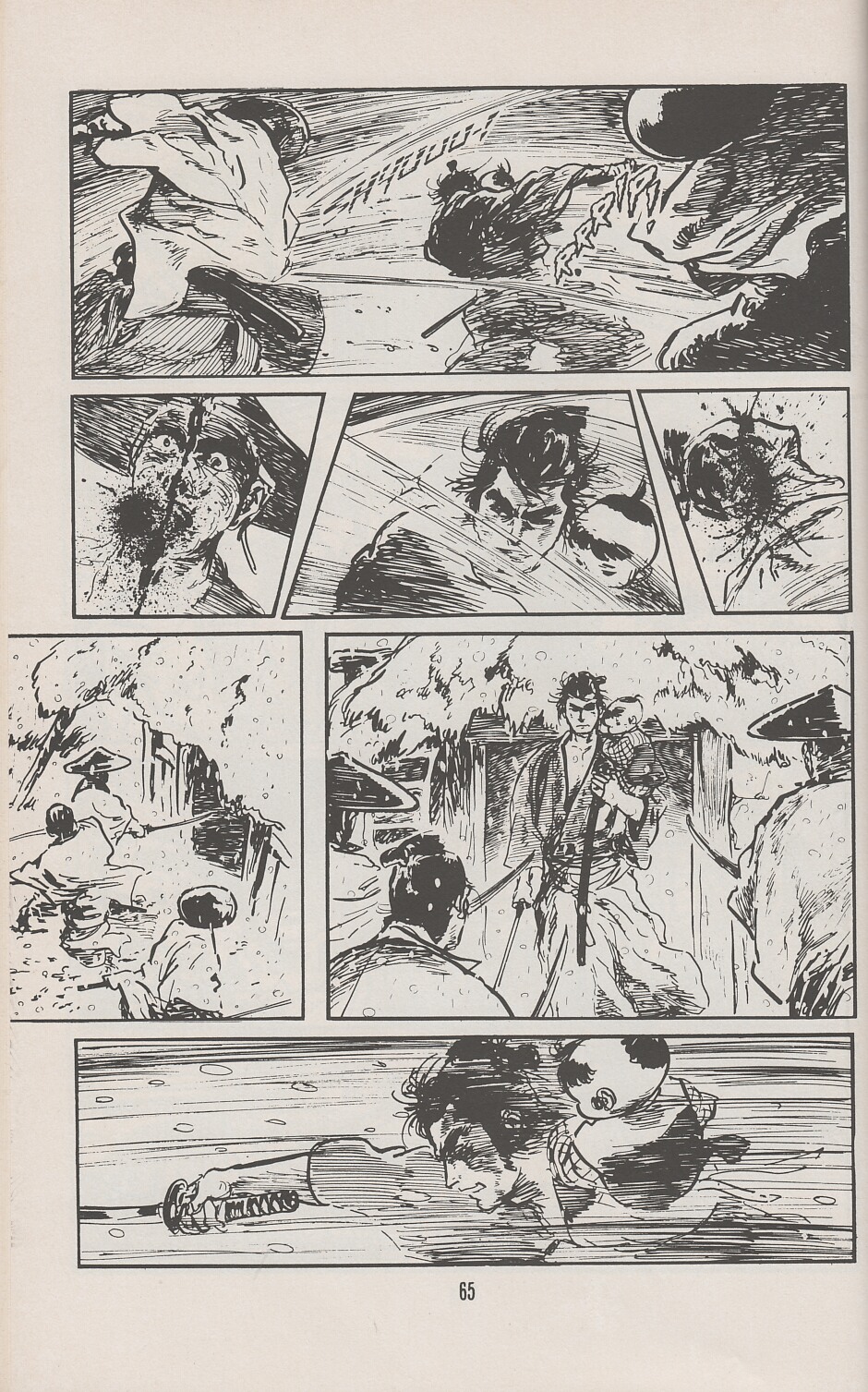 Read online Lone Wolf and Cub comic -  Issue #25 - 70