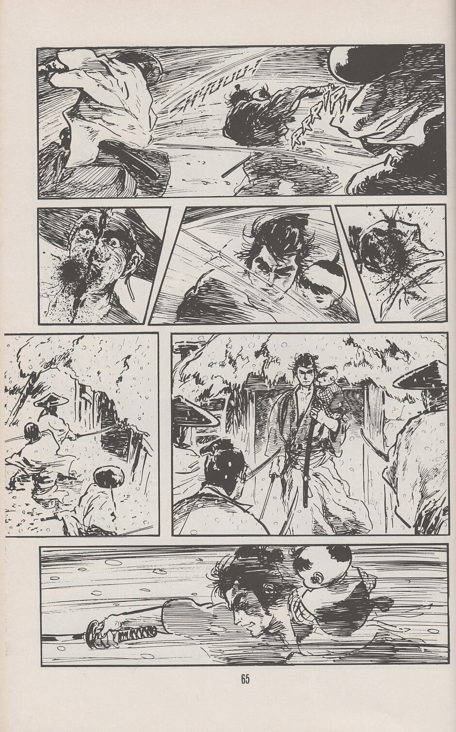 Read online Lone Wolf and Cub comic -  Issue #25 - 70
