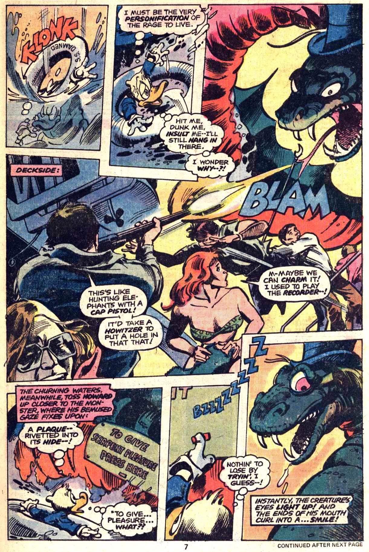 Read online Howard the Duck (1976) comic -  Issue #15 - 6