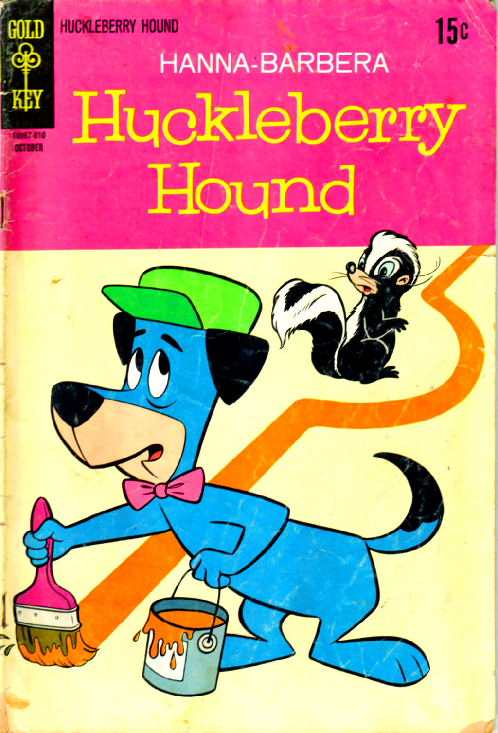 Read online Huckleberry Hound (1960) comic -  Issue #43 - 1