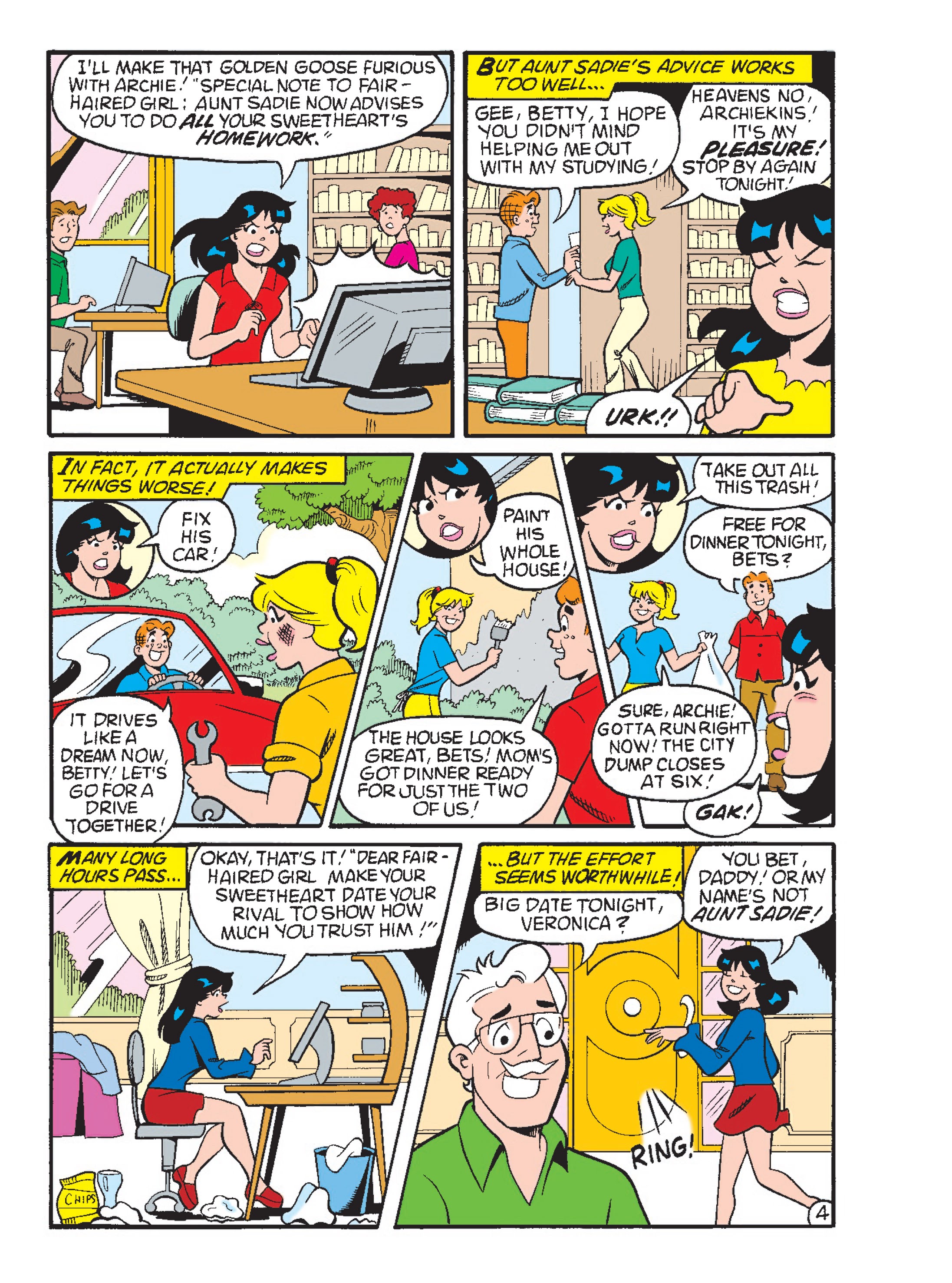 Read online Betty & Veronica Friends Double Digest comic -  Issue #273 - 107