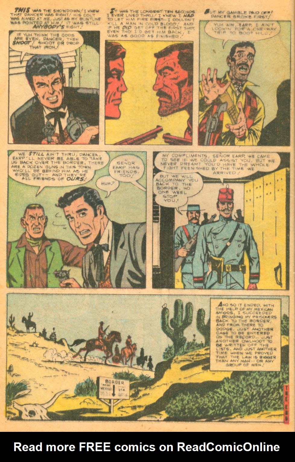 Read online Wyatt Earp comic -  Issue #24 - 32