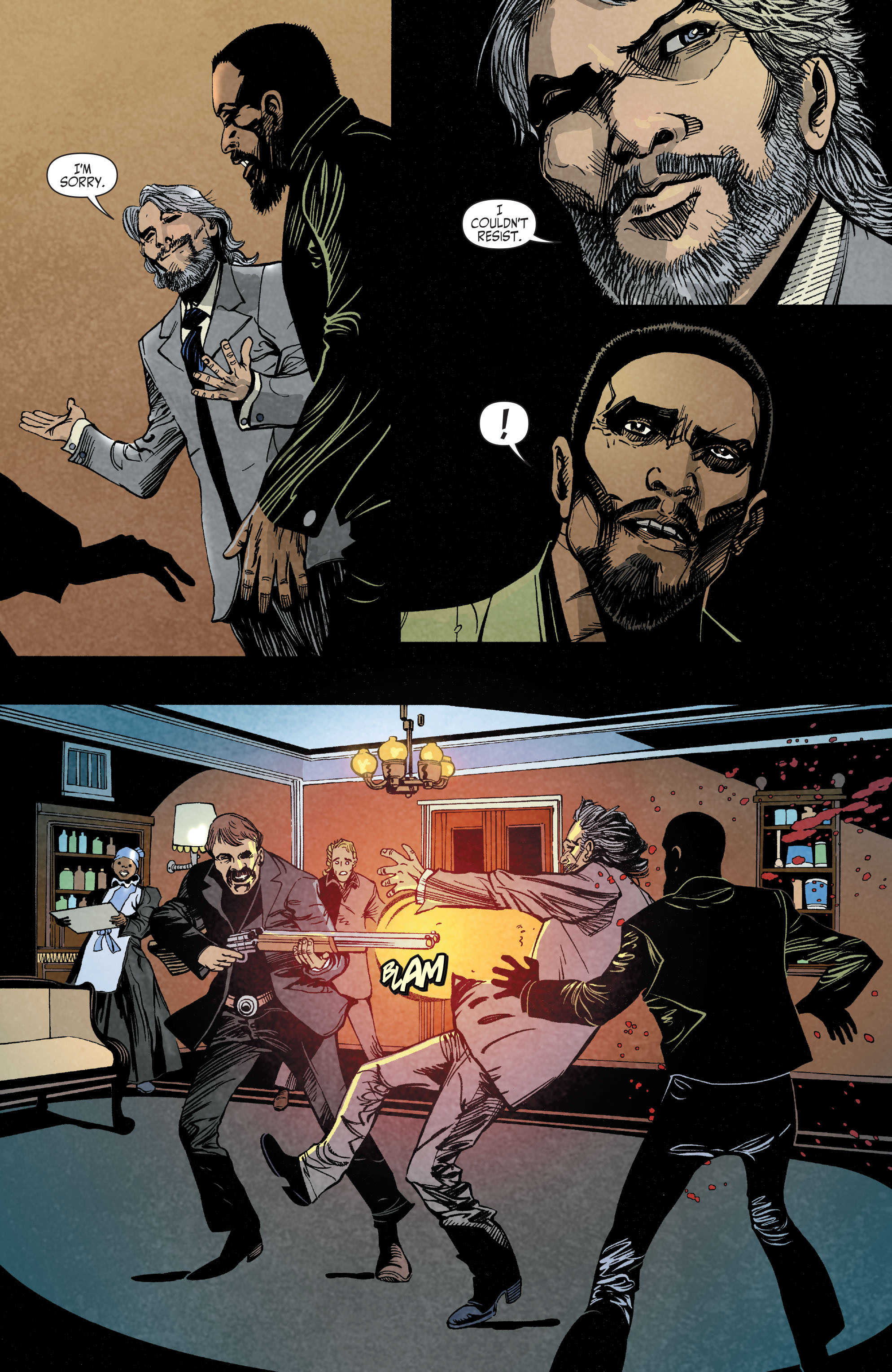 Read online Django Unchained comic -  Issue #6 - 15