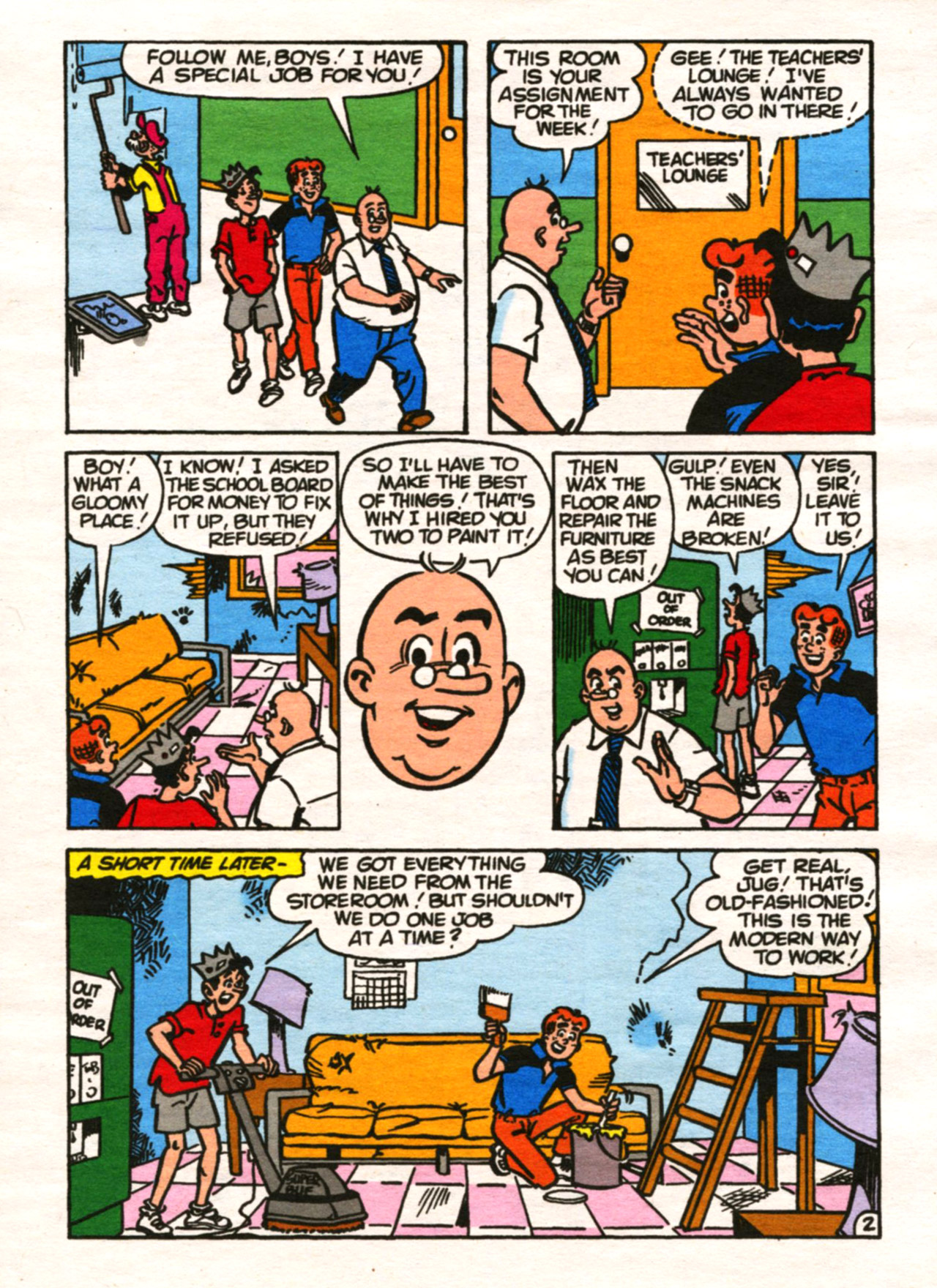 Read online Jughead's Double Digest Magazine comic -  Issue #152 - 132