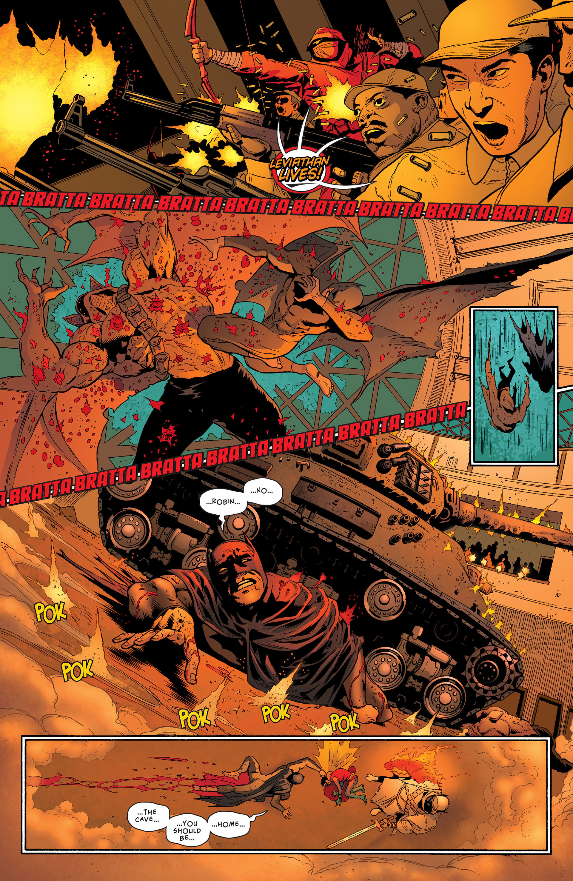 Read online Batman and Robin (2011) comic -  Issue #23 - Batman and Nightwing - 7