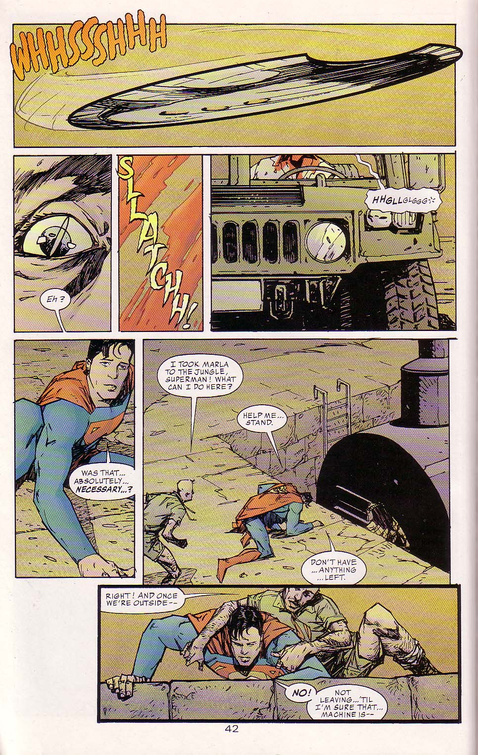 Read online Superman vs. Predator comic -  Issue #3 - 44