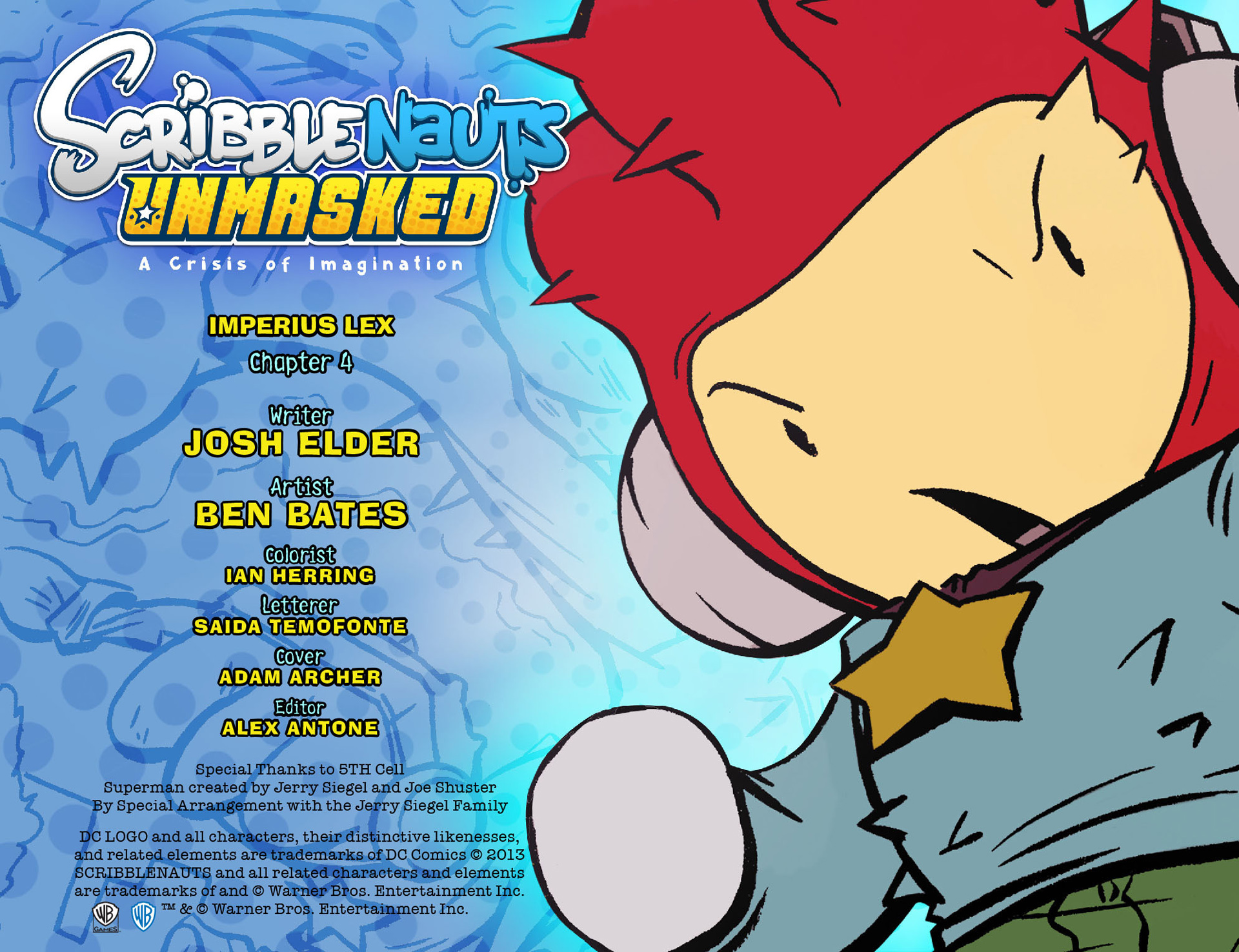 Read online Scribblenauts Unmasked: A Crisis of Imagination comic -  Issue #4 - 2