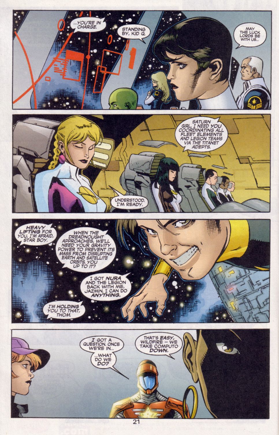 Read online The Legion comic -  Issue #12 - 21