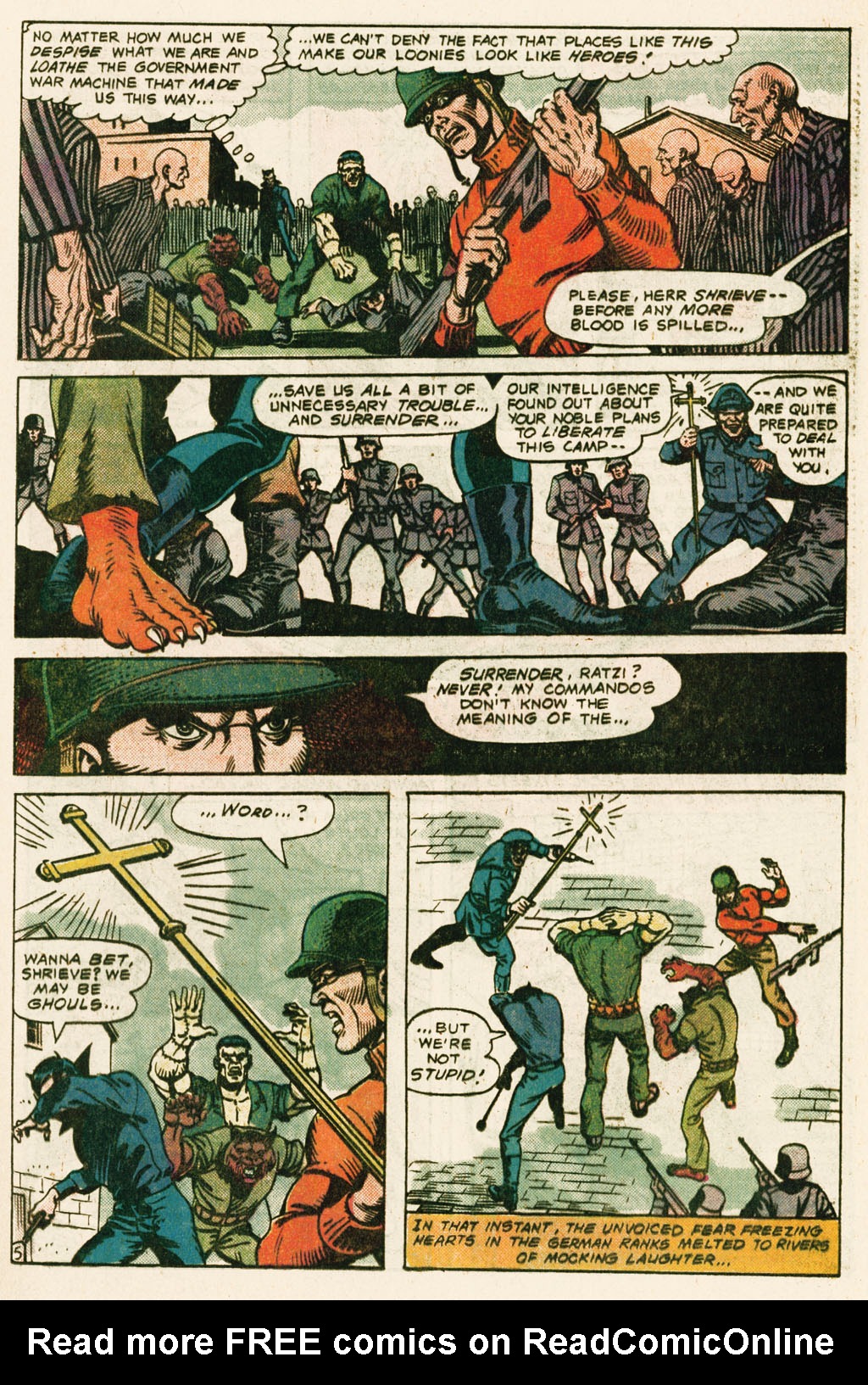 Read online Weird War Tales (1971) comic -  Issue #108 - 25
