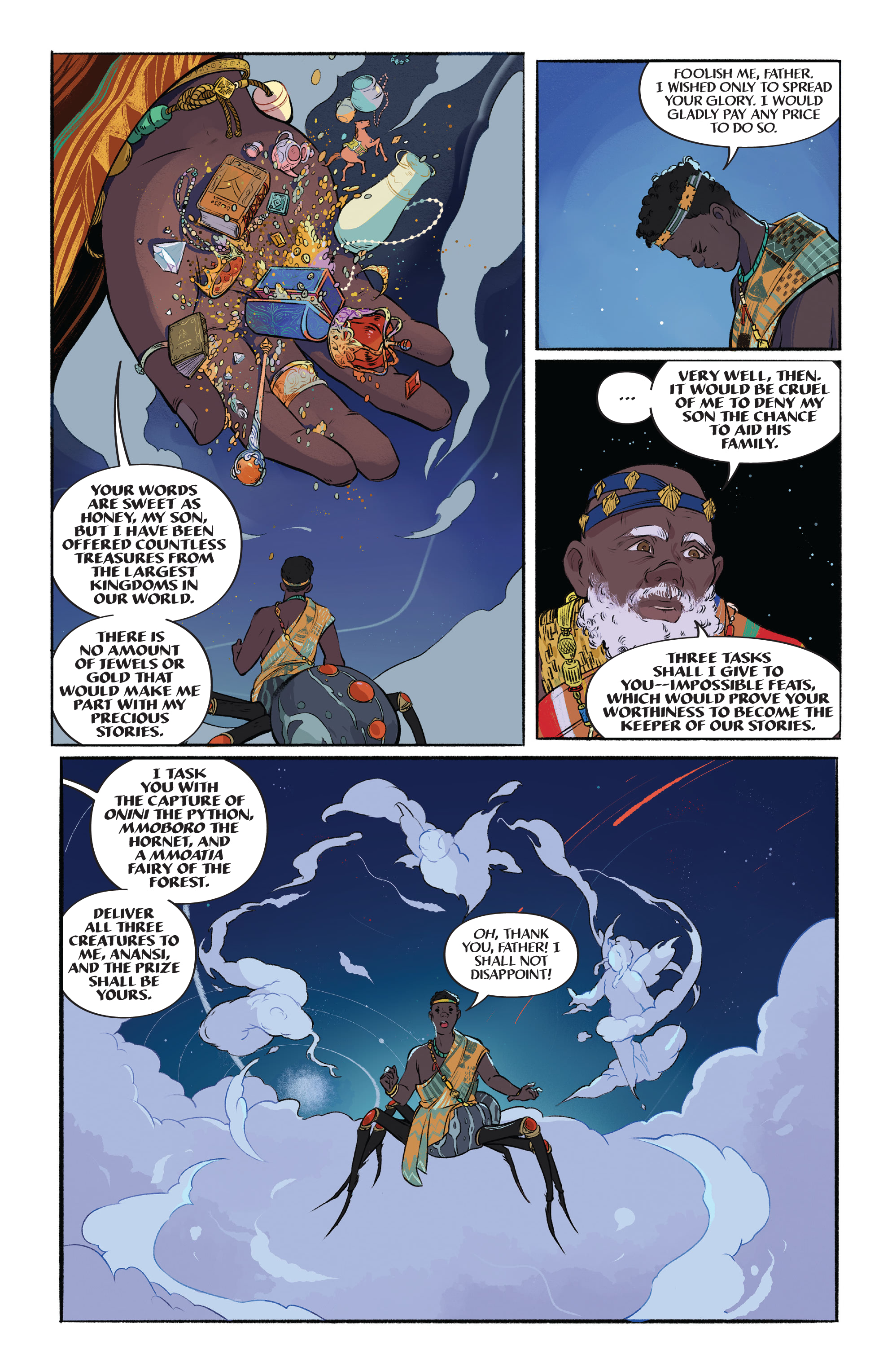 Read online Jim Henson's The Storyteller: Tricksters comic -  Issue #1 - 7
