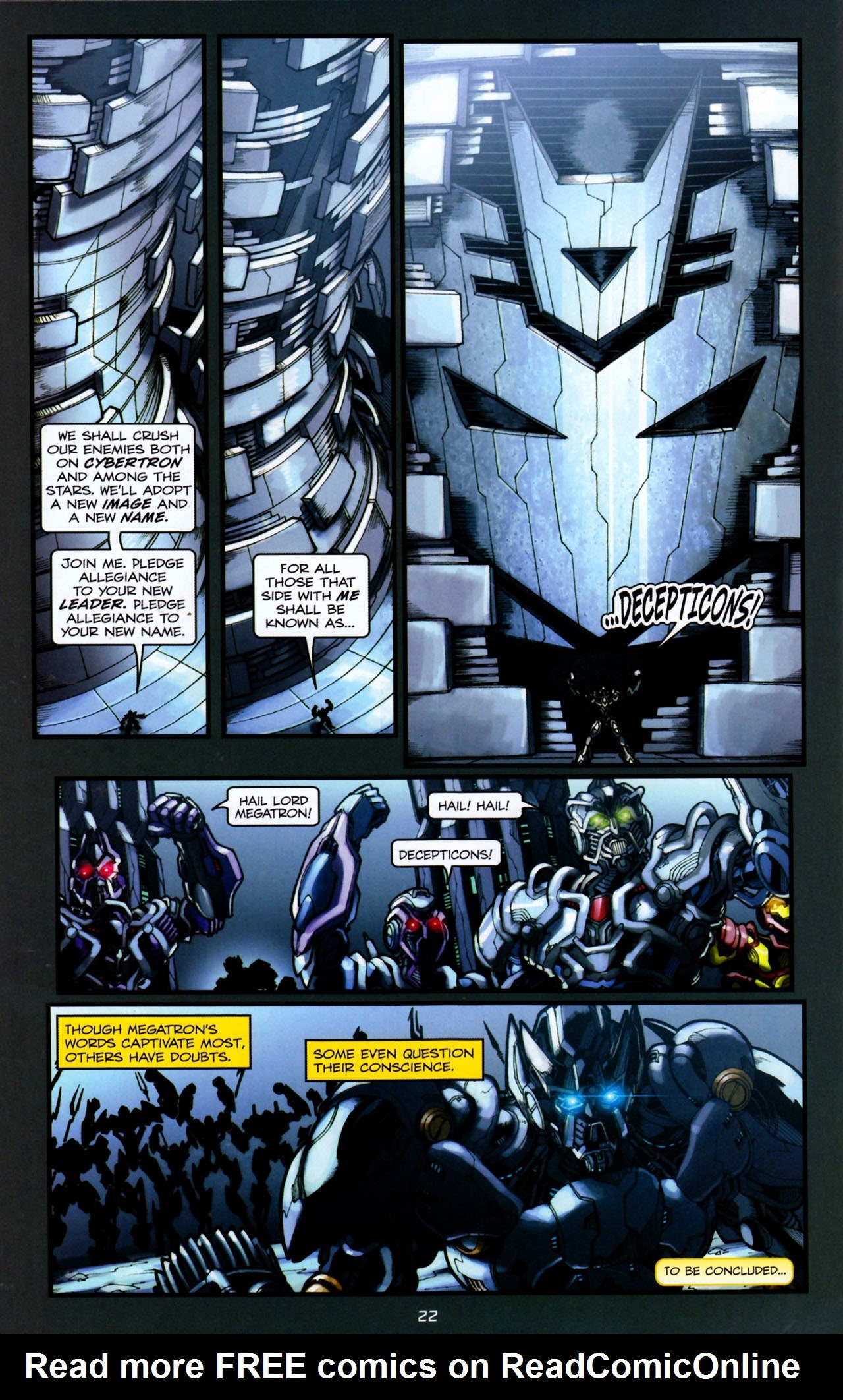 Read online Transformers: Defiance comic -  Issue #3 - 25