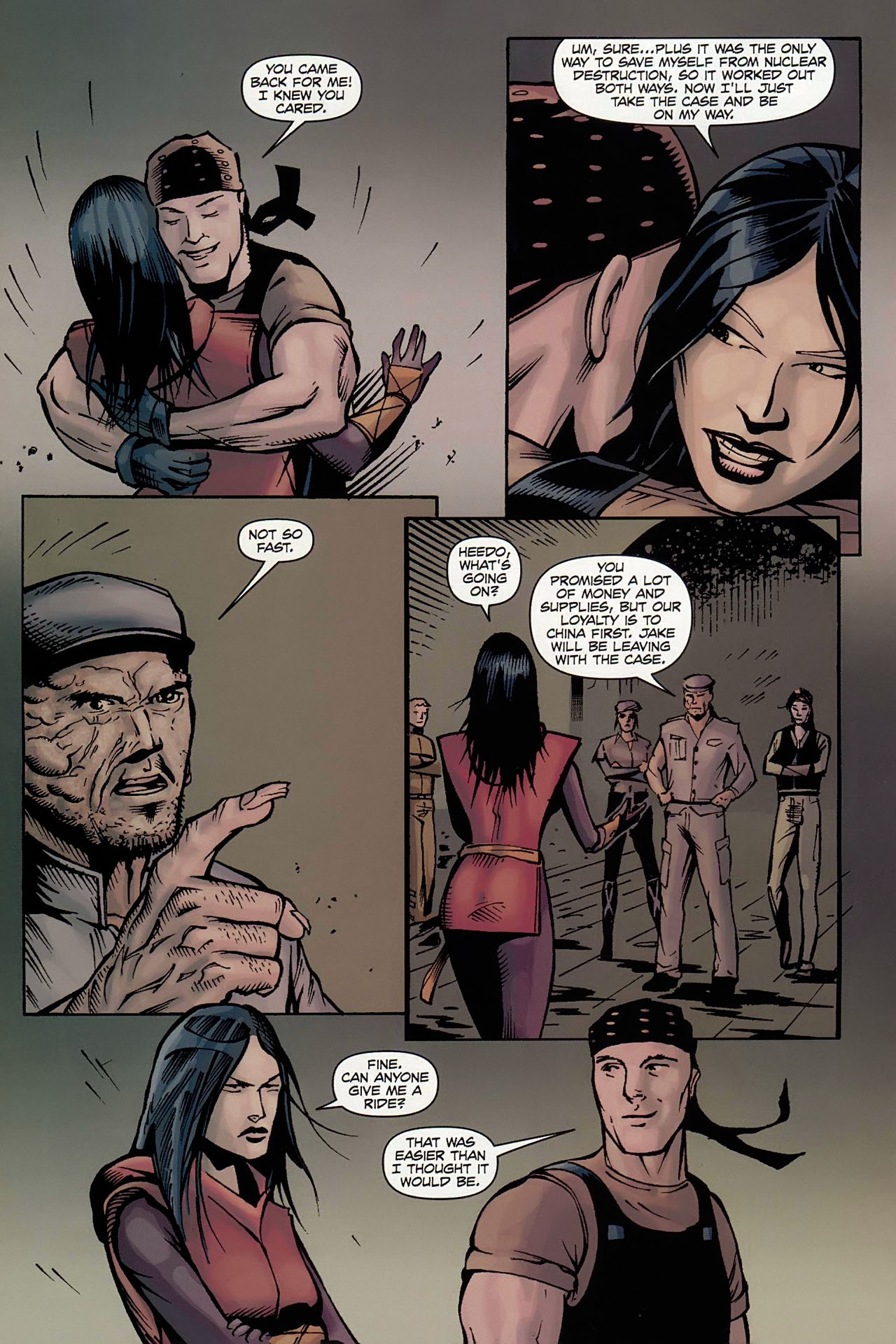 Read online Afterburn comic -  Issue #4 - 22