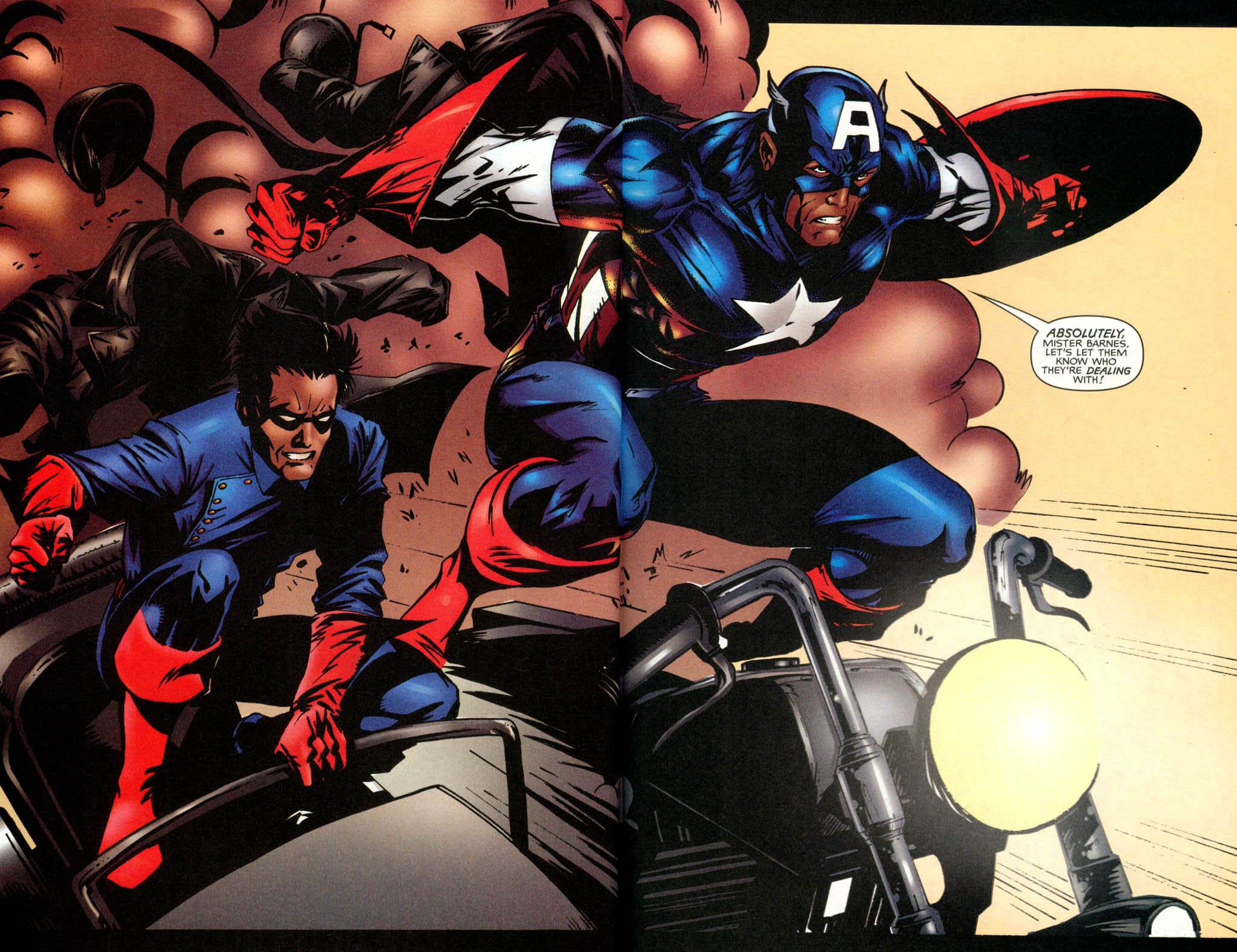 Read online Captain America/Nick Fury: The Otherworld War comic -  Issue # Full - 11
