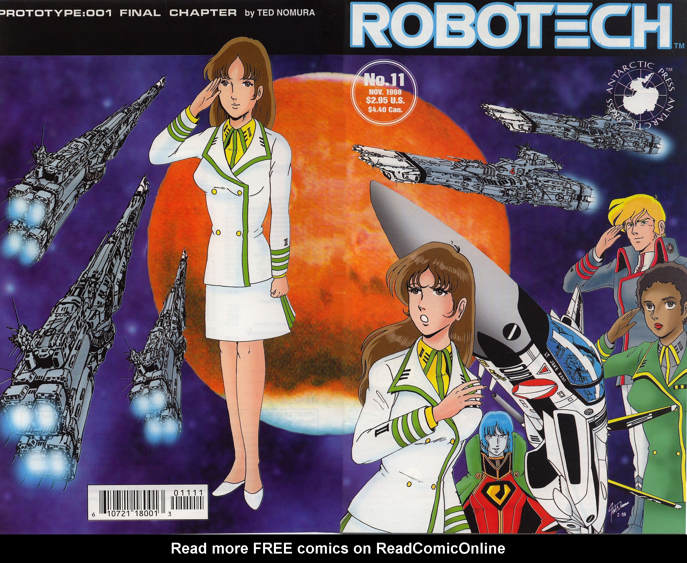 Read online Robotech (1997) comic -  Issue #11 - 1