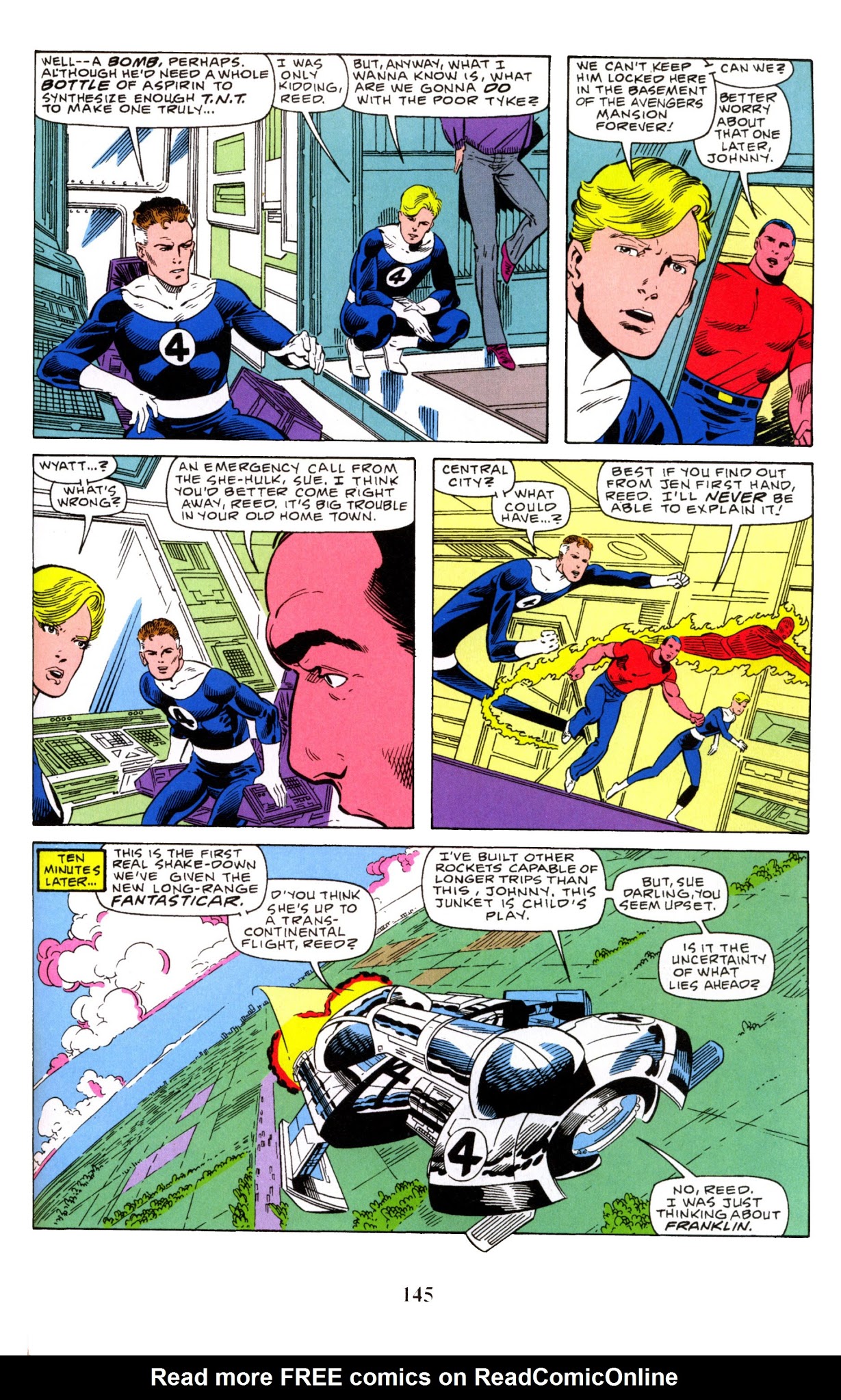 Read online Fantastic Four Visionaries: John Byrne comic -  Issue # TPB 8 - 146