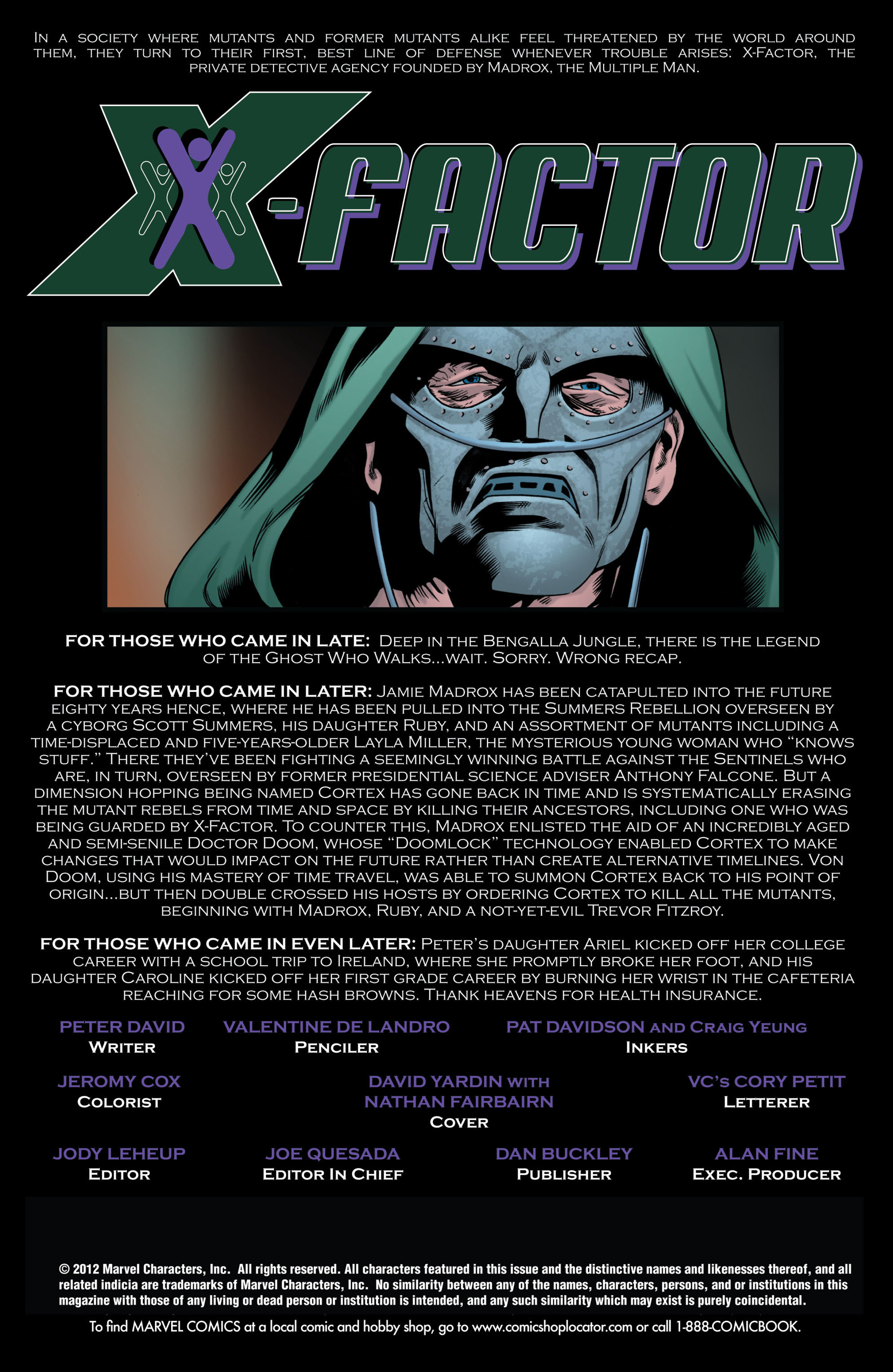 Read online X-Factor (2006) comic -  Issue #50 - 2