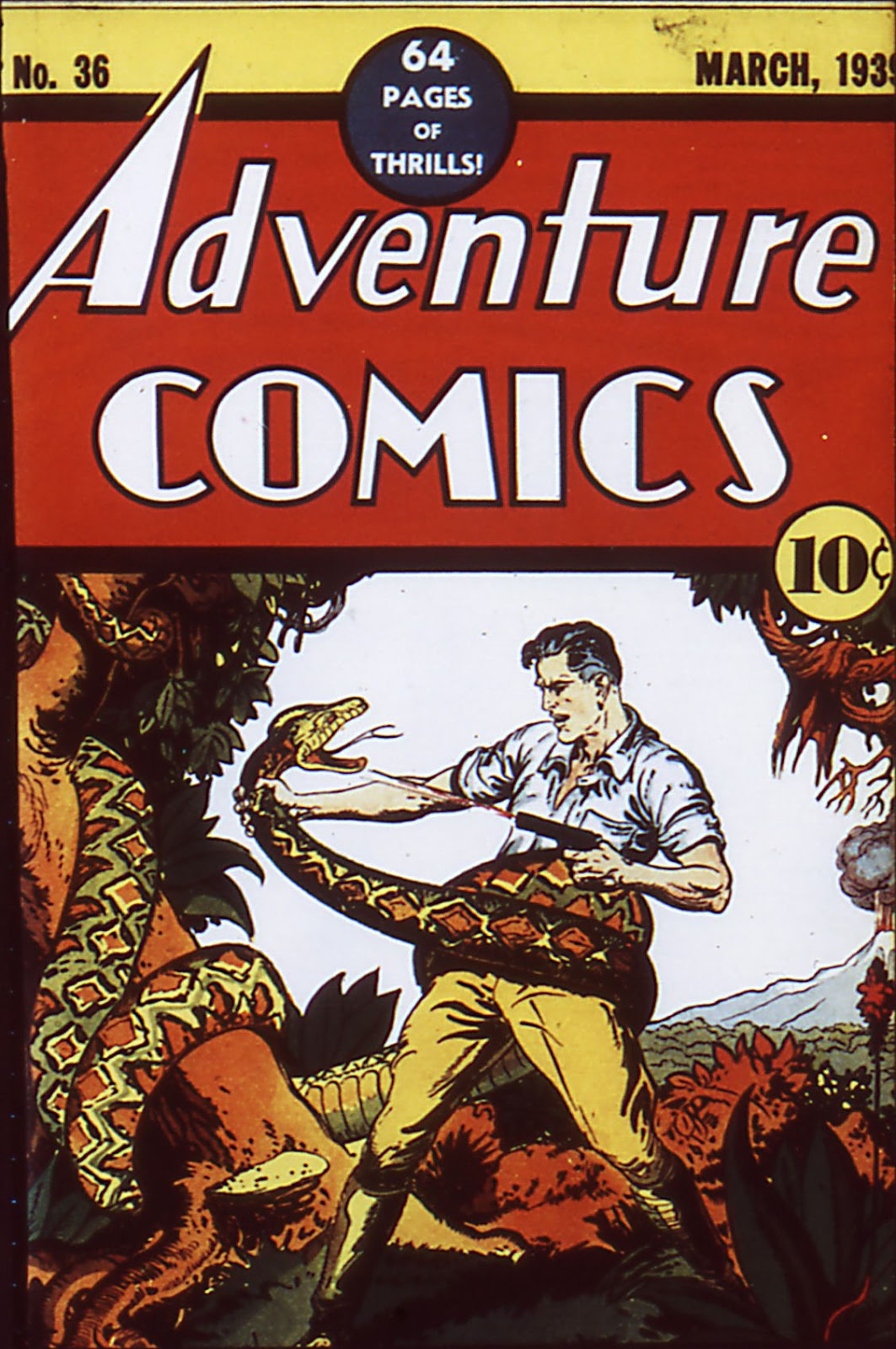 Adventure Comics (1938) issue 36 - Page 1