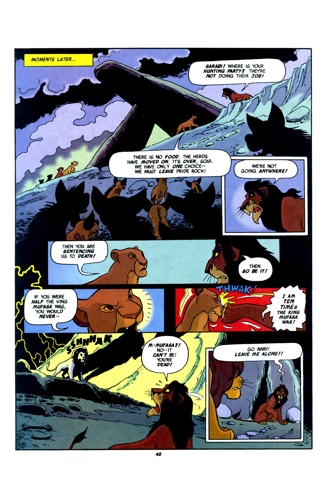 Read online Disney's The Lion King comic -  Issue #1 - 44