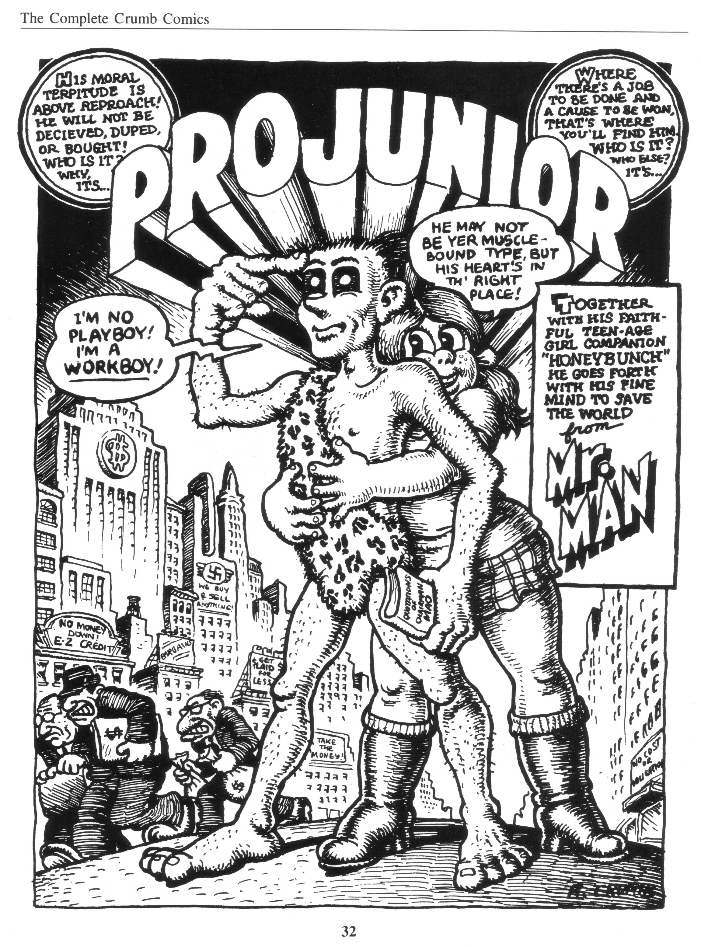 Read online The Complete Crumb Comics comic -  Issue # TPB 7 - 40