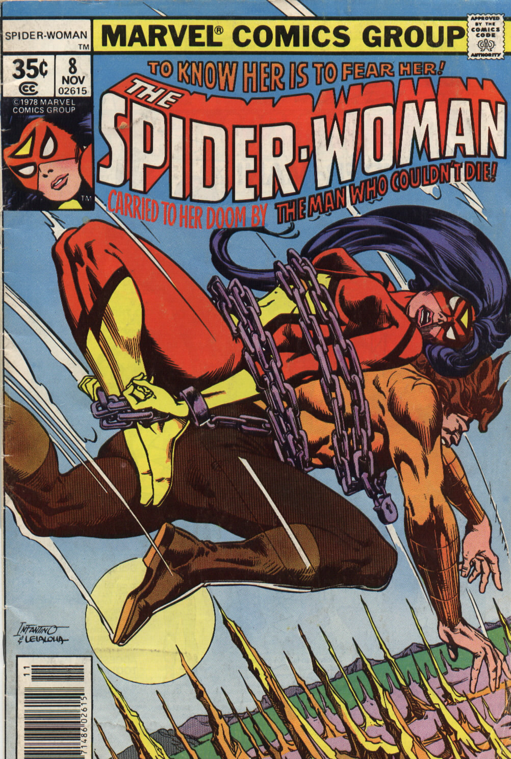 Read online Spider-Woman (1978) comic -  Issue #8 - 1