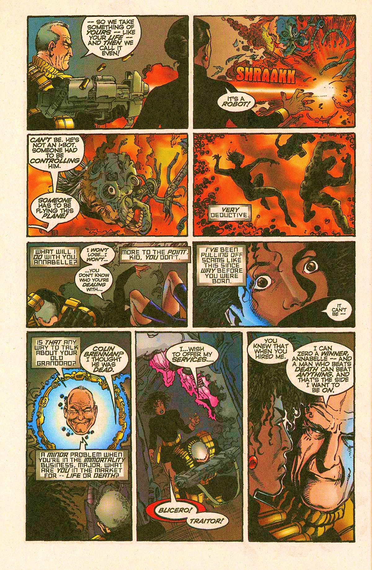 Read online Isaac Asimov's I-Bots comic -  Issue #5 - 25