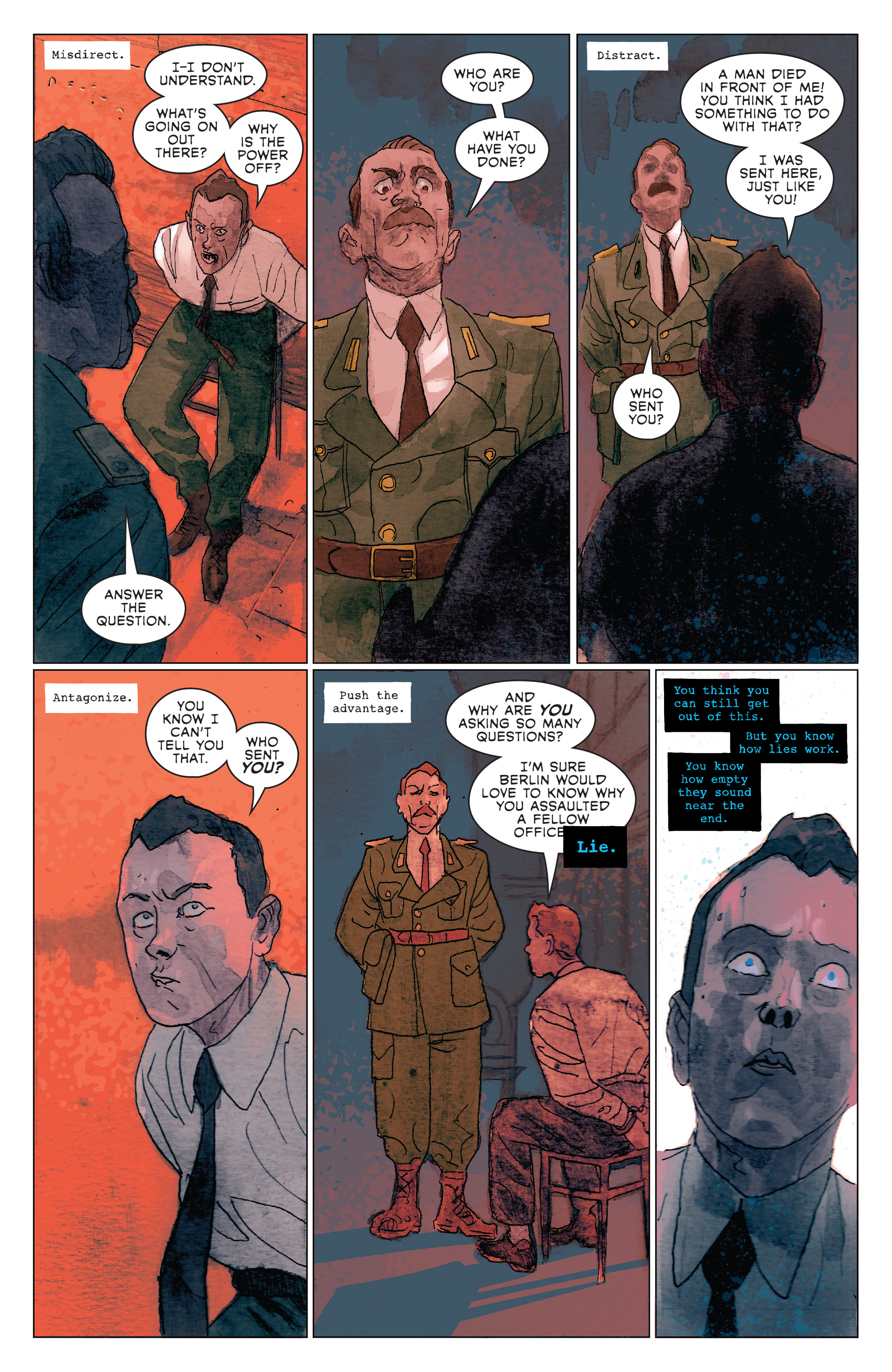 Read online Strange Skies Over East Berlin comic -  Issue #3 - 4