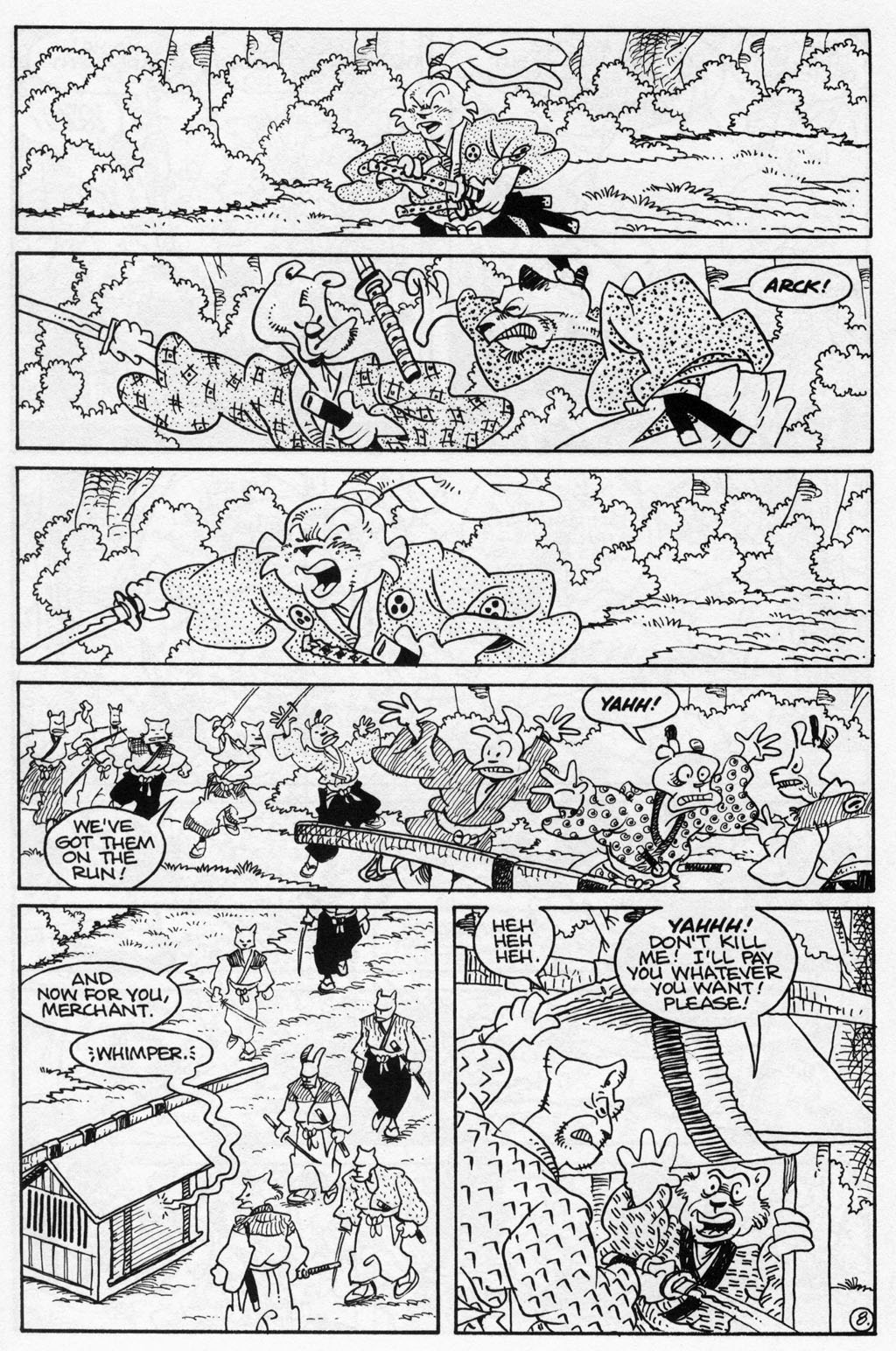 Read online Usagi Yojimbo (1996) comic -  Issue #64 - 10
