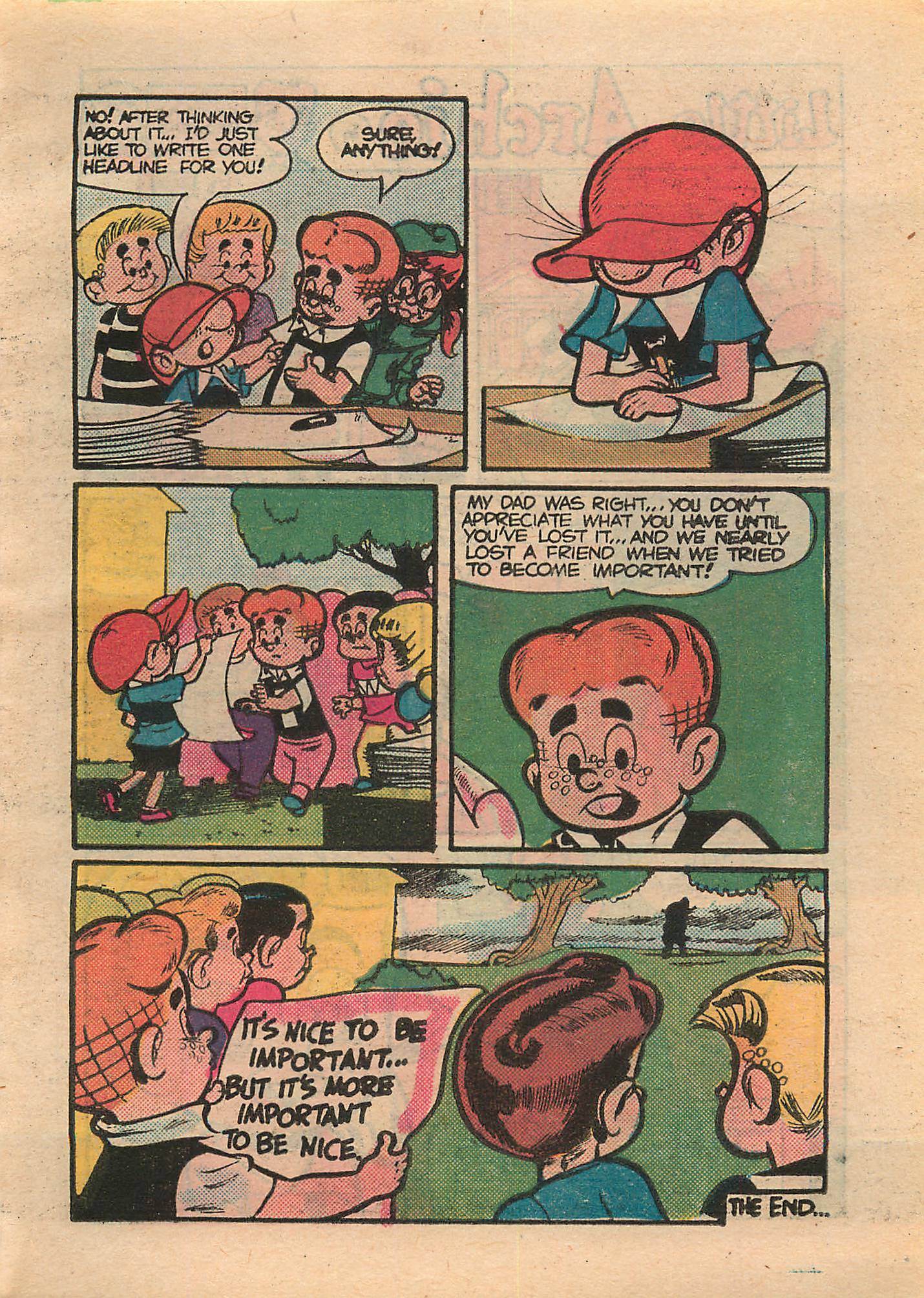 Read online Little Archie Comics Digest Magazine comic -  Issue #7 - 126