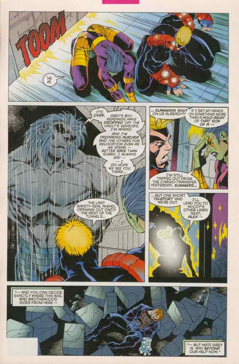 Read online X-Man comic -  Issue #29 - 7