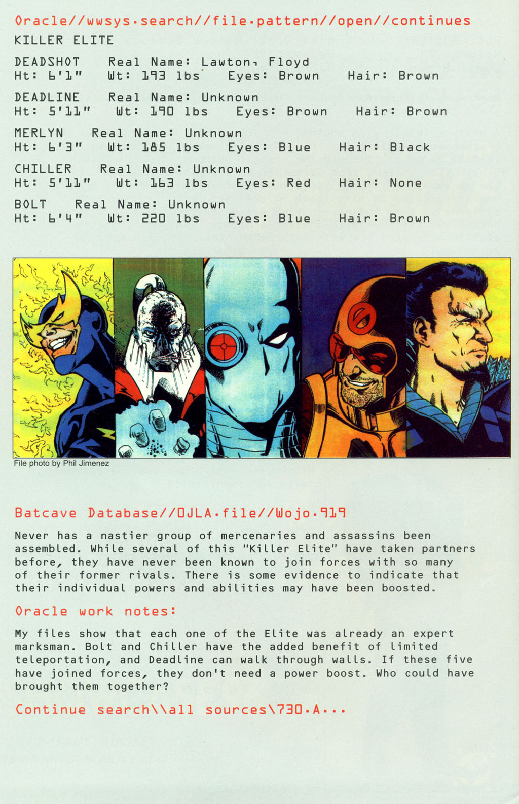 Read online Underworld Unleashed: Patterns of Fear comic -  Issue # Full - 11