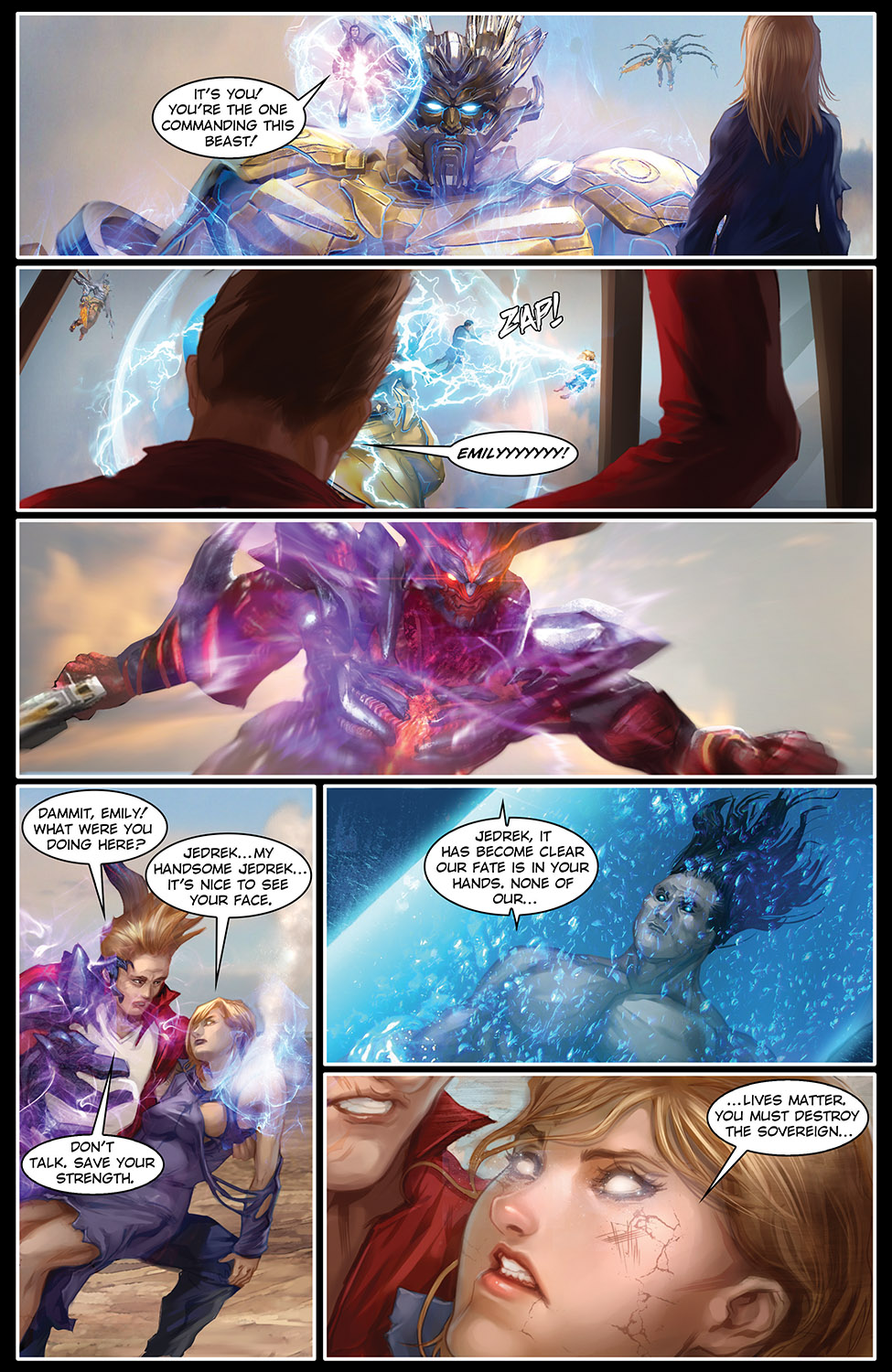 Read online Rise of Incarnates comic -  Issue #15 - 8