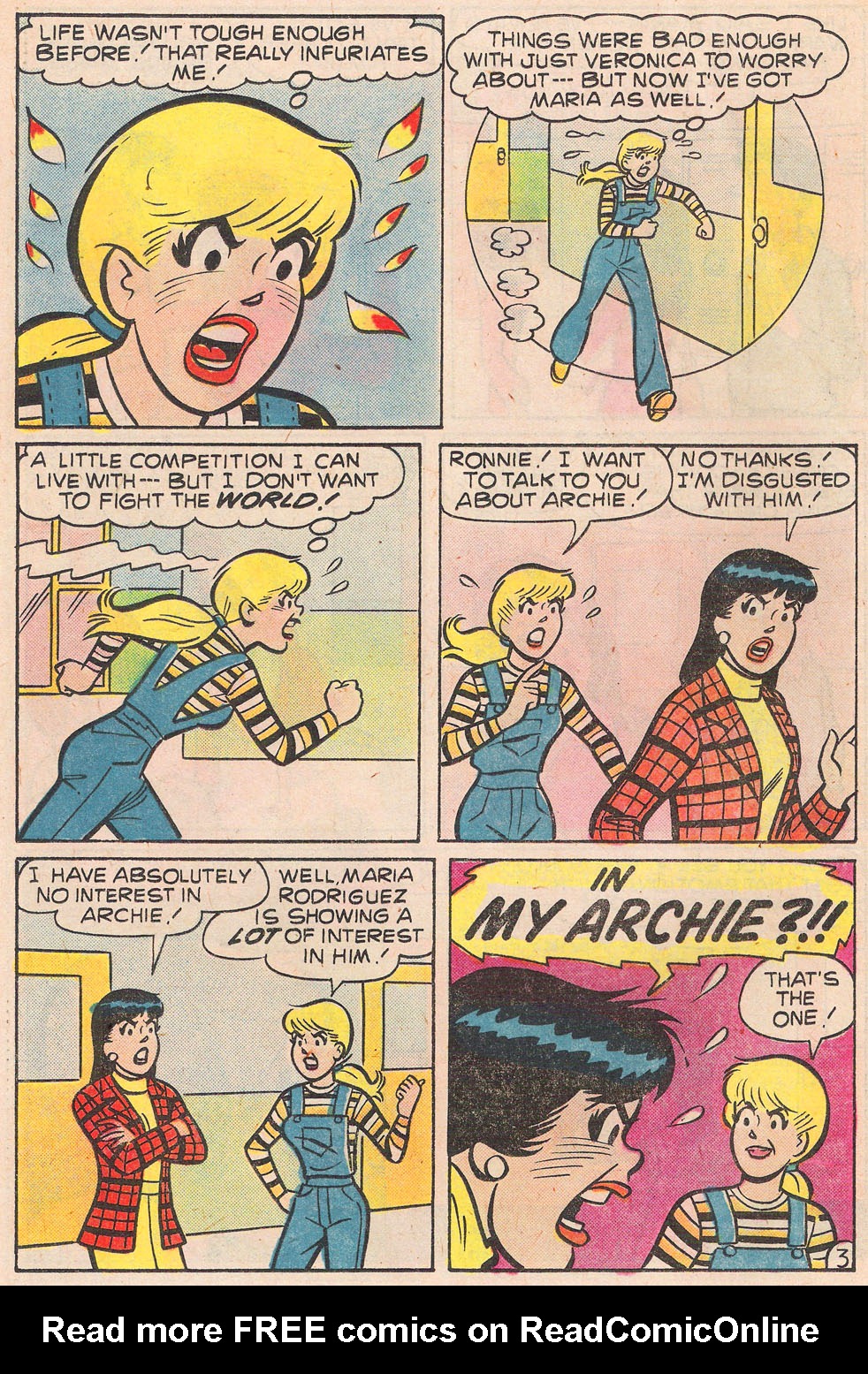 Read online Archie's Girls Betty and Veronica comic -  Issue #257 - 22