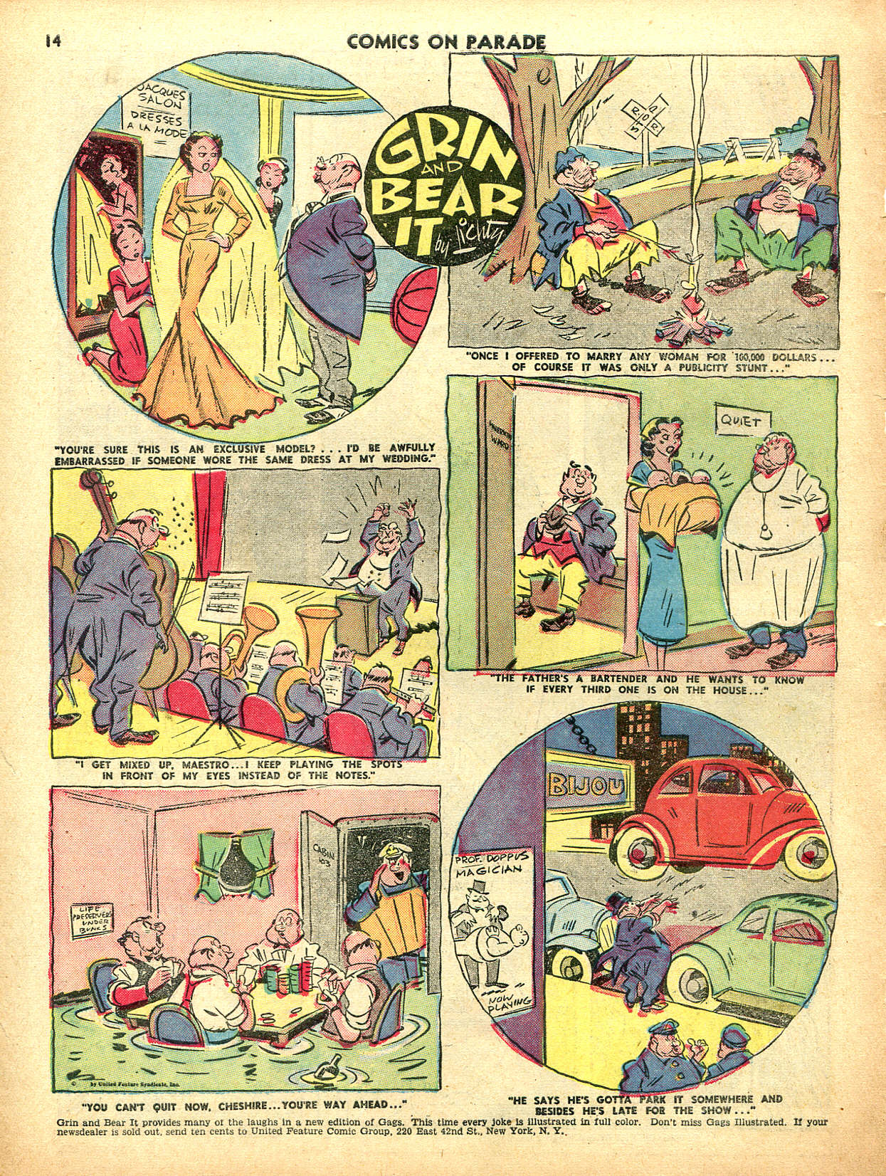 Read online Comics on Parade comic -  Issue #23 - 16