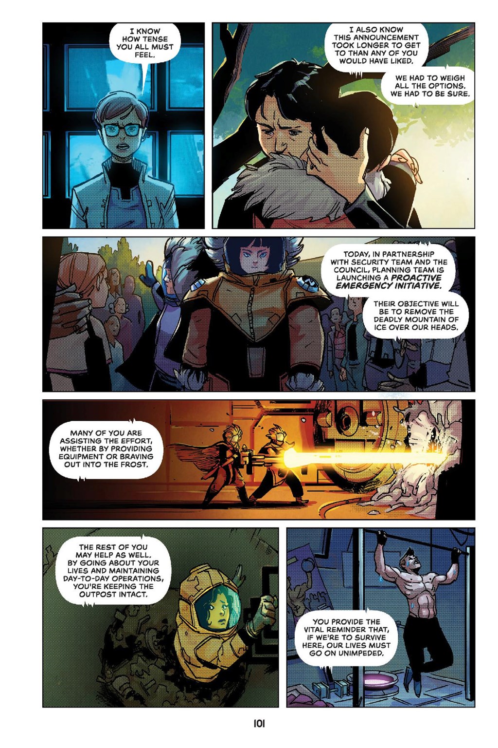 Read online Outpost Zero: The Complete Collection comic -  Issue # TPB (Part 2) - 8
