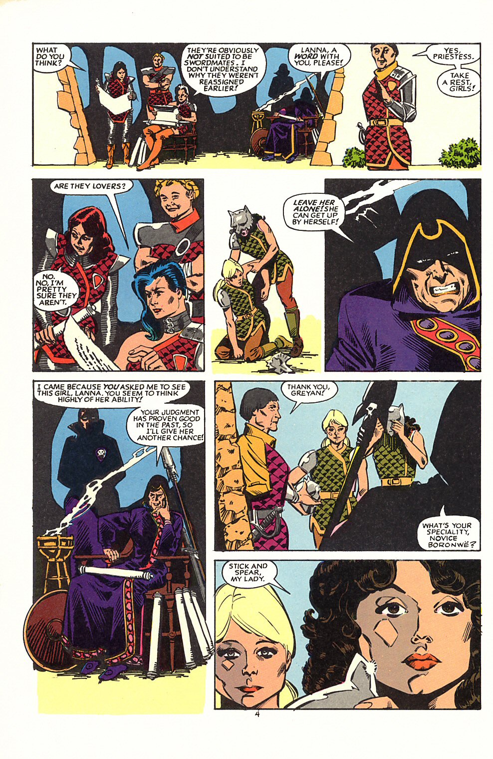 Read online Sisterhood of Steel comic -  Issue #1 - 6
