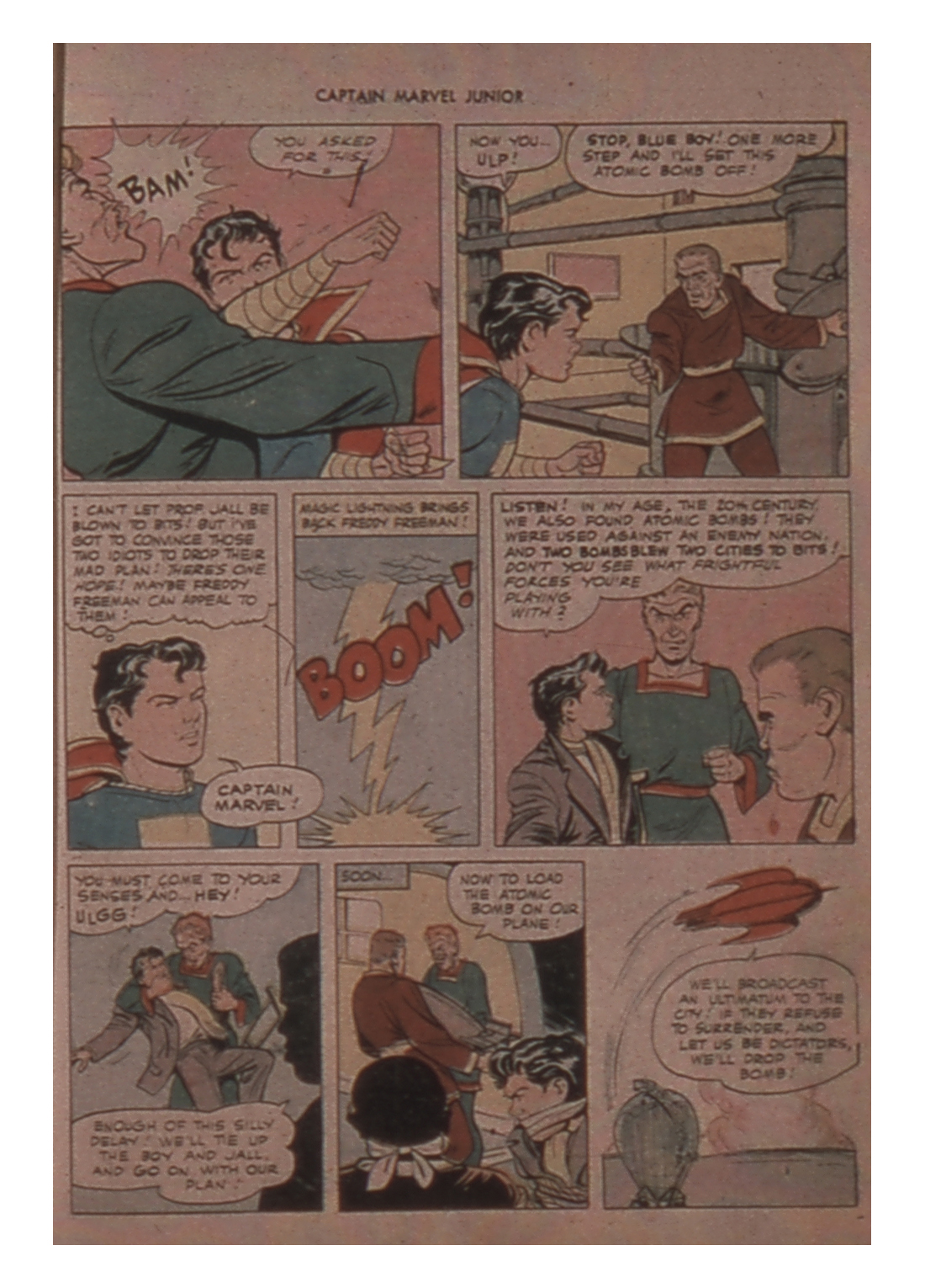 Read online Captain Marvel, Jr. comic -  Issue #56 - 11