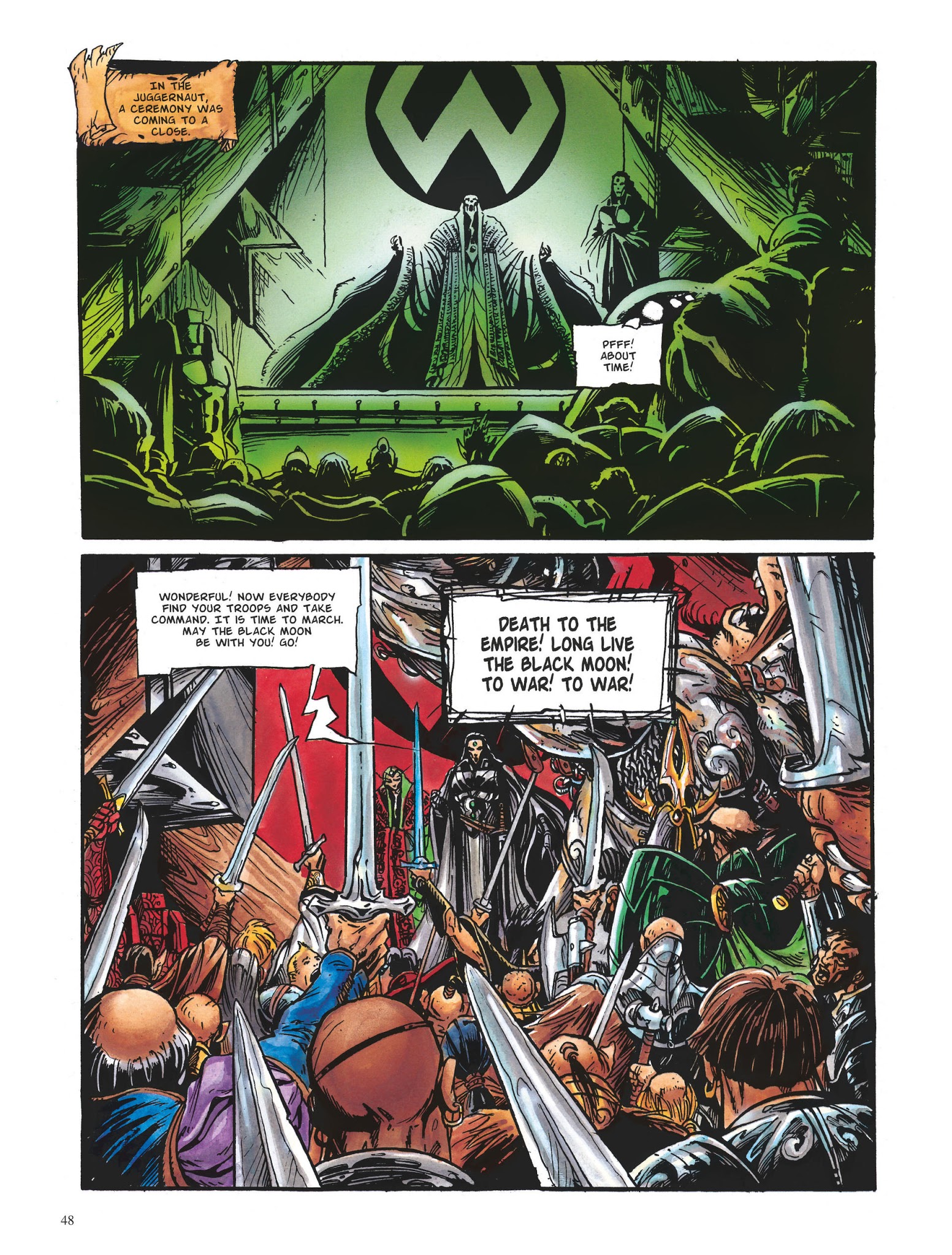 Read online The Black Moon Chronicles comic -  Issue #9 - 46