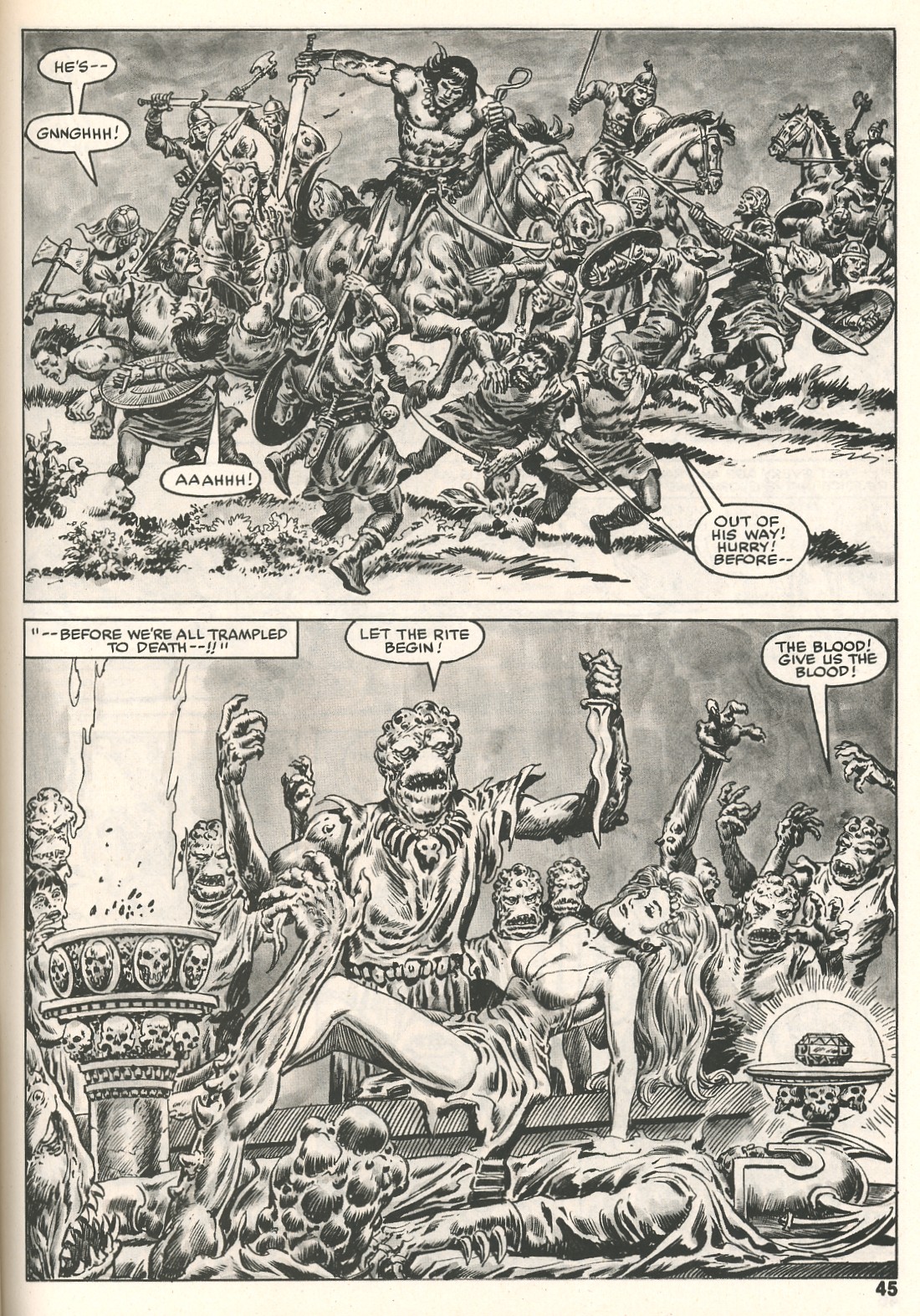 Read online The Savage Sword Of Conan comic -  Issue #109 - 47