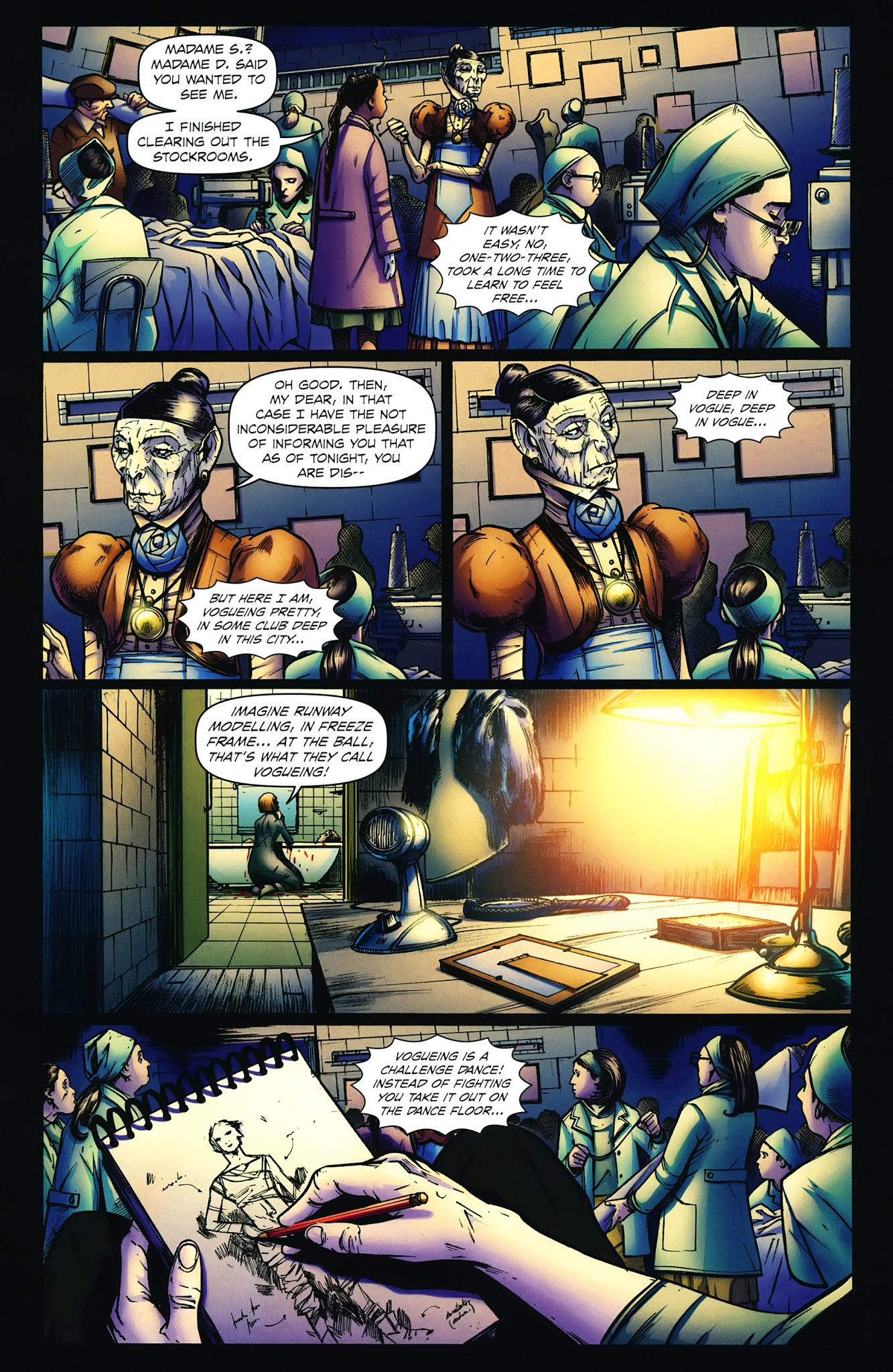 Read online Fashion Beast comic -  Issue #9 - 10