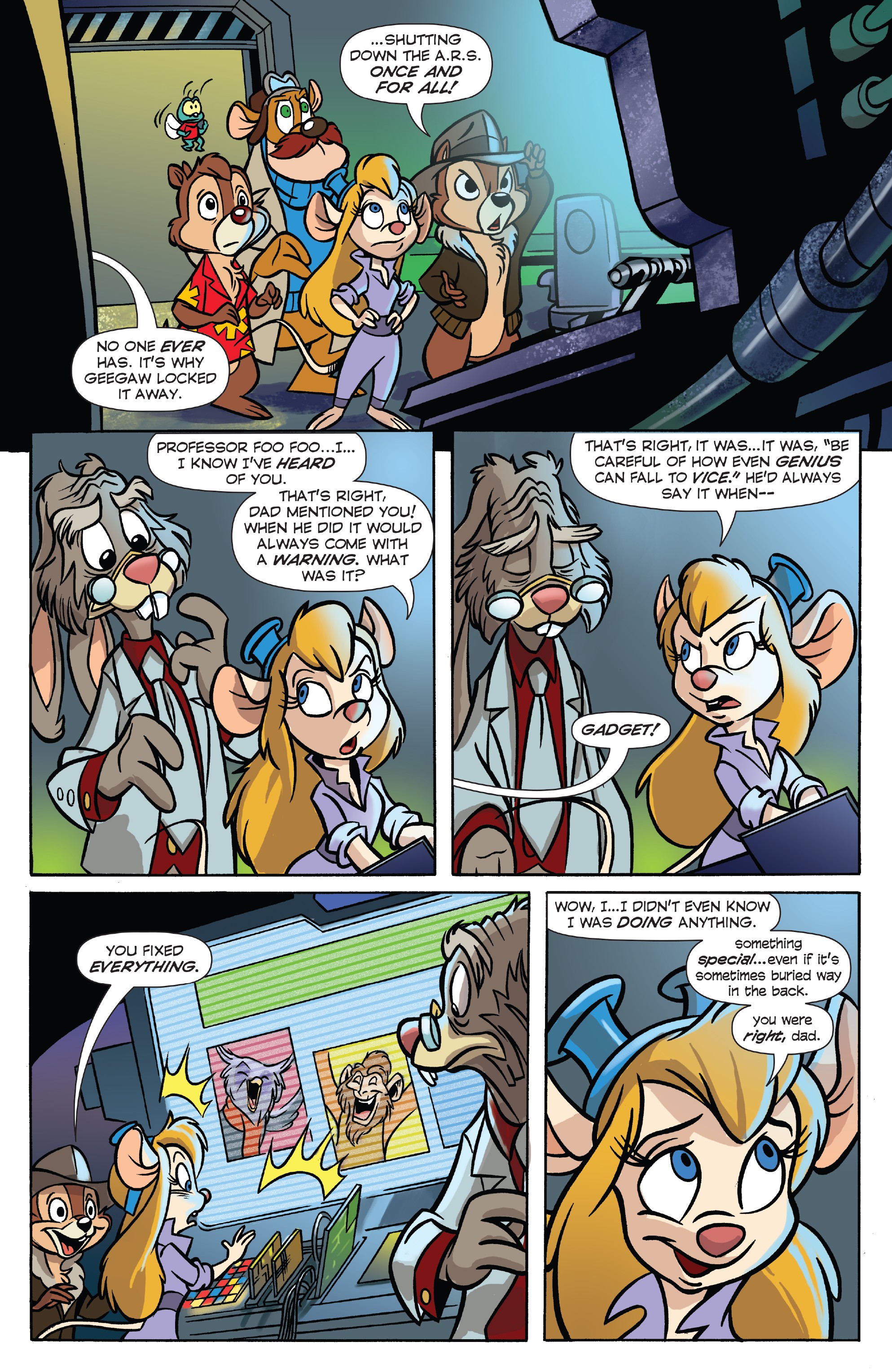 Read online Disney Afternoon Giant comic -  Issue #4 - 23