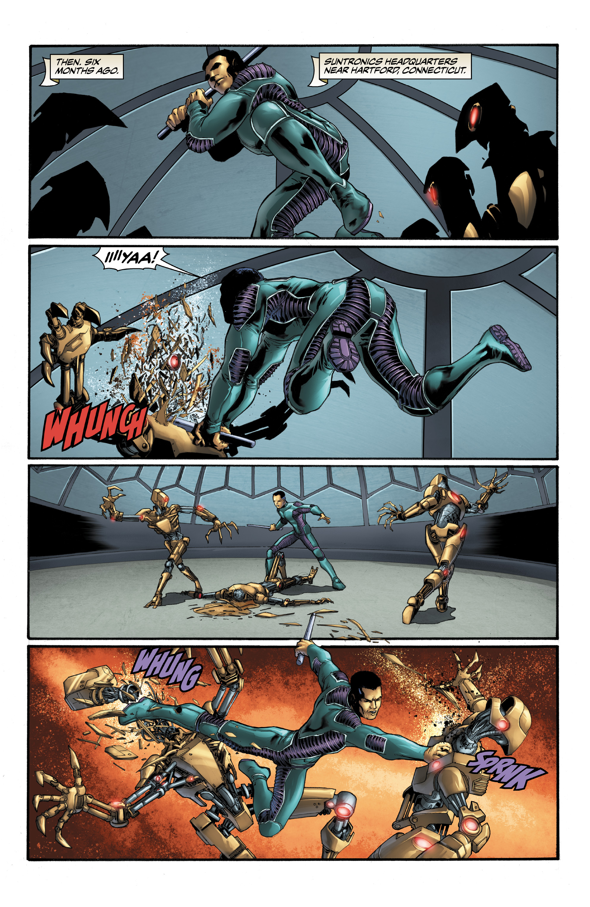 Read online Lone Wolf 2100: Chase the Setting Sun comic -  Issue #3 - 11